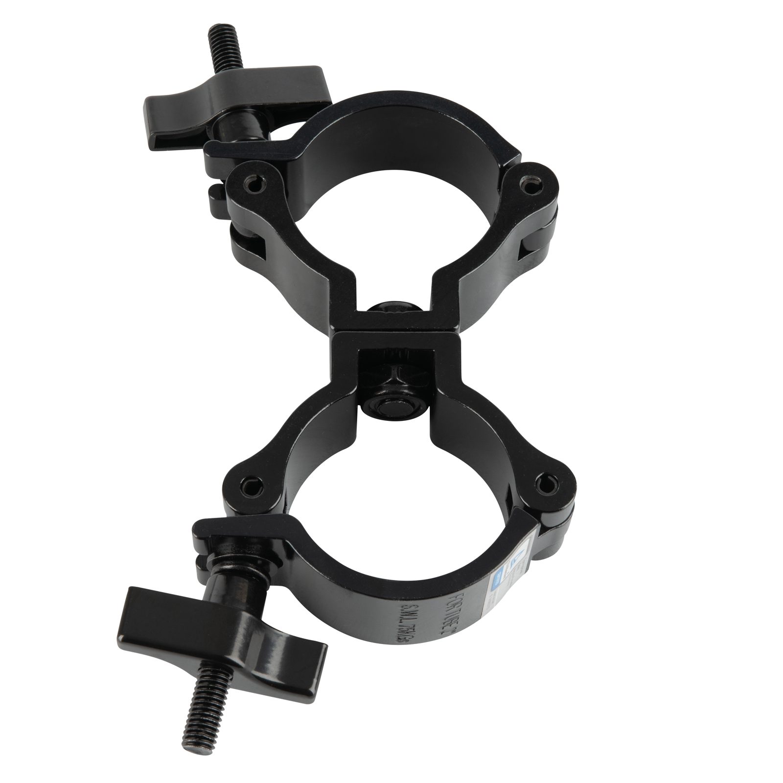 Accoppiatore girevole compatto 50 mm WLL 75 kg Alluminio Nero - Showgear 75095