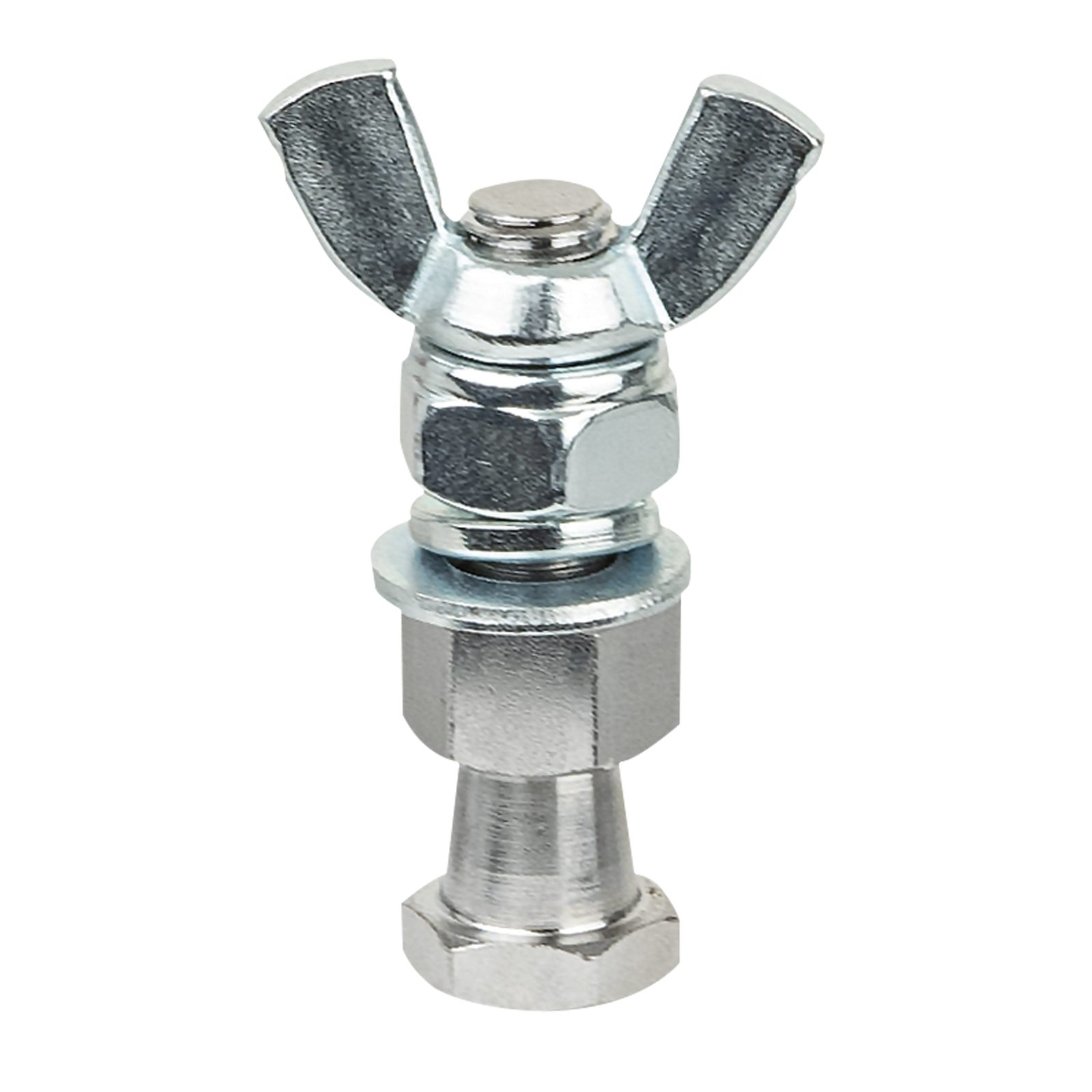 Spigot per Multigrip M10 x 25 mm - Metallo Argento - Showgear 75133