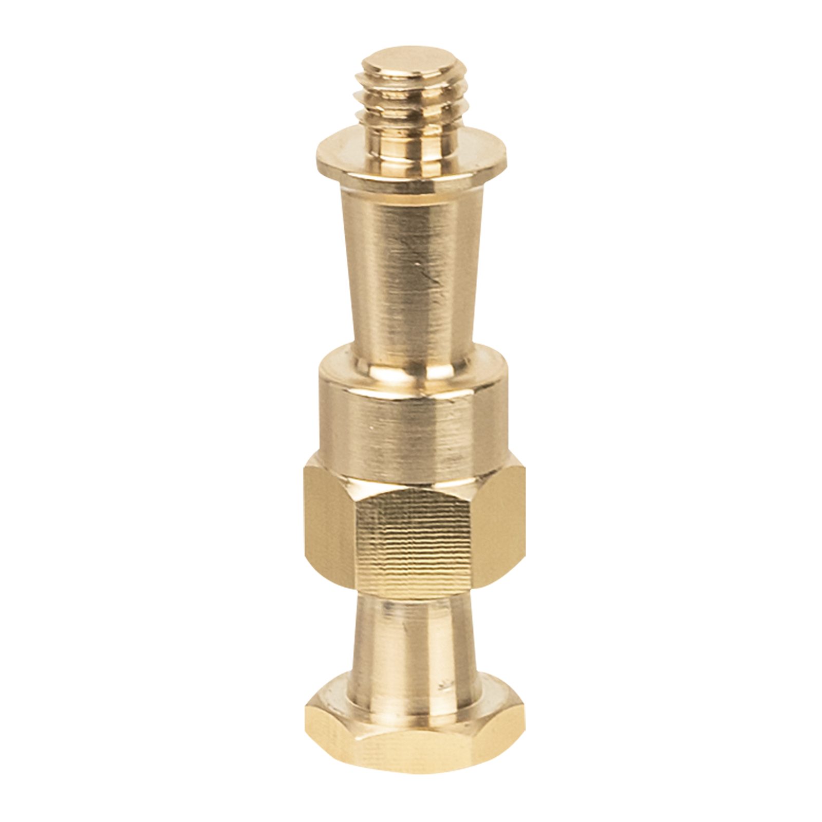 Spigot per Multigrip 3/8" - 16 mm - Alluminio Oro - Showgear 75134