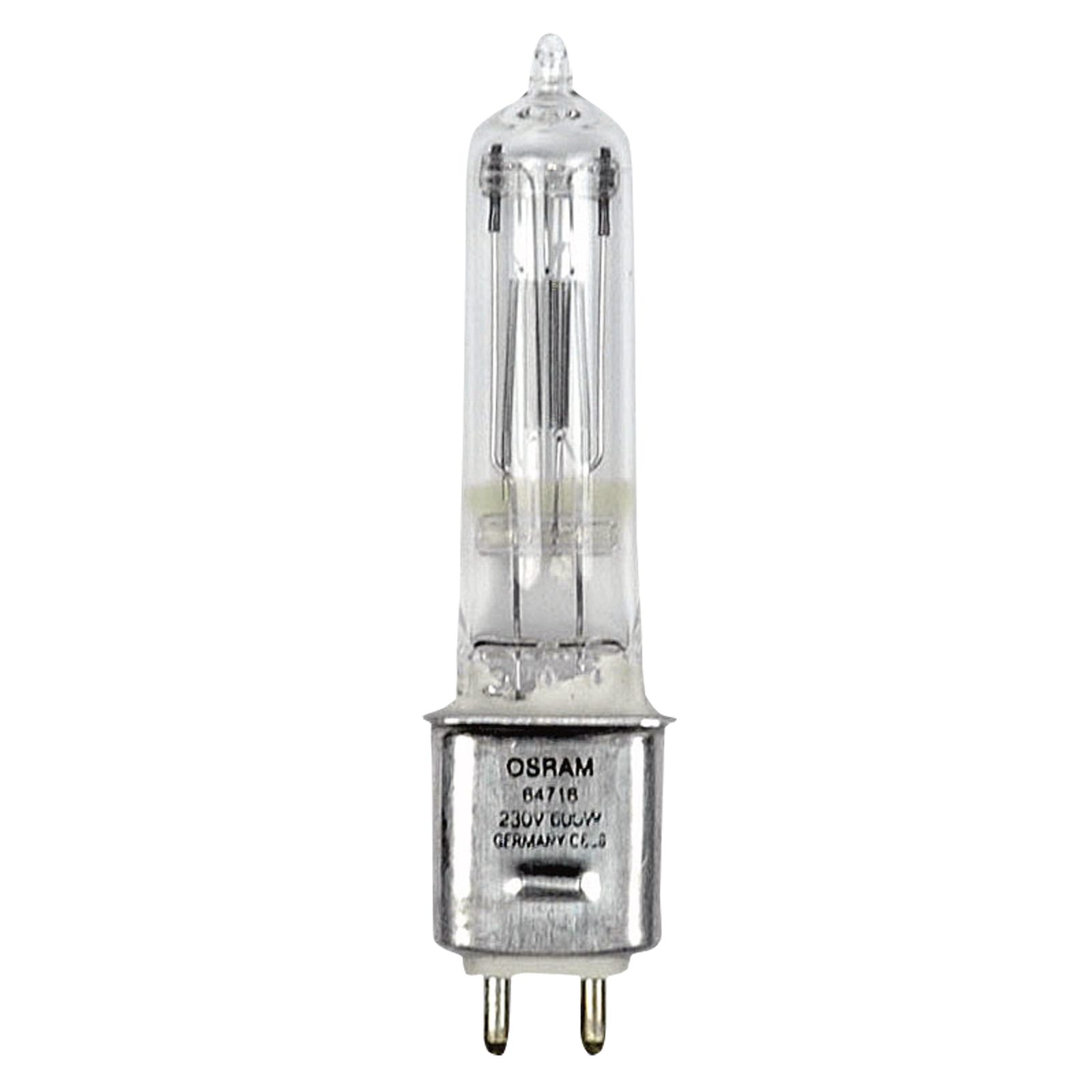Lampada alogena GKV-600 600W 240V G9.5 - Osram 80824