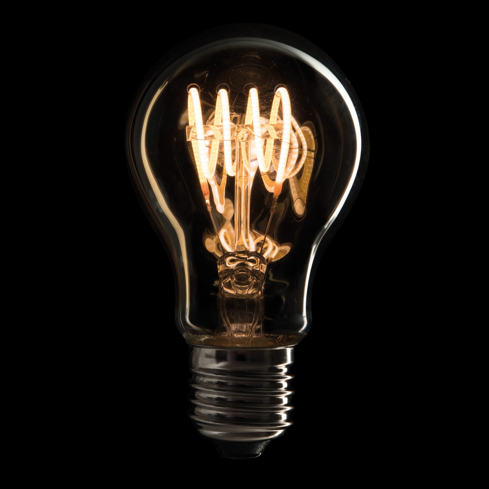 LED Filament Bulb E27 4W dimmerabile gold glass cover - Showgear 83260