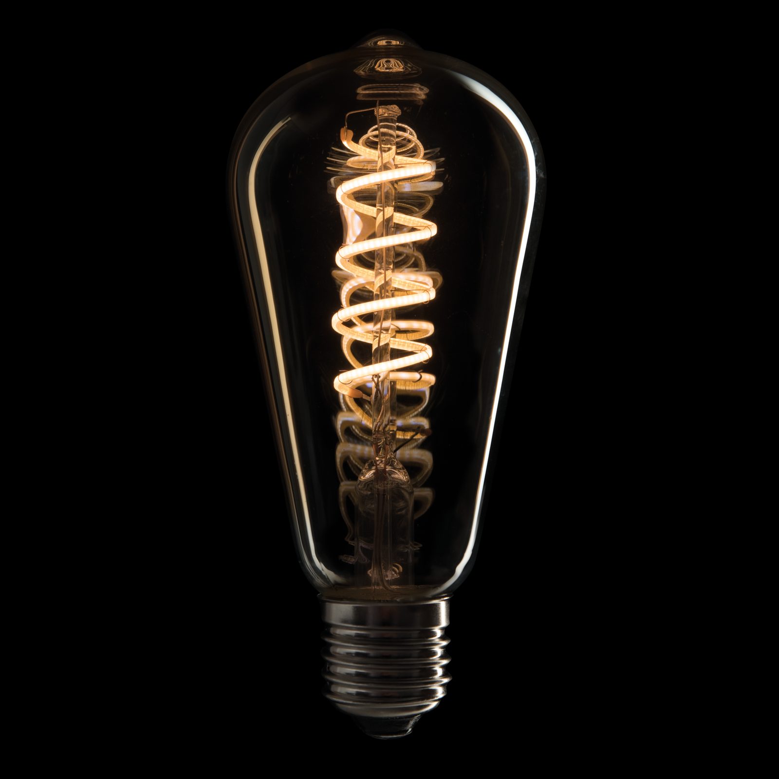 LED Filament Bulb E27 4W dimmerabile gold glass cover 142mm - Showgear 83261