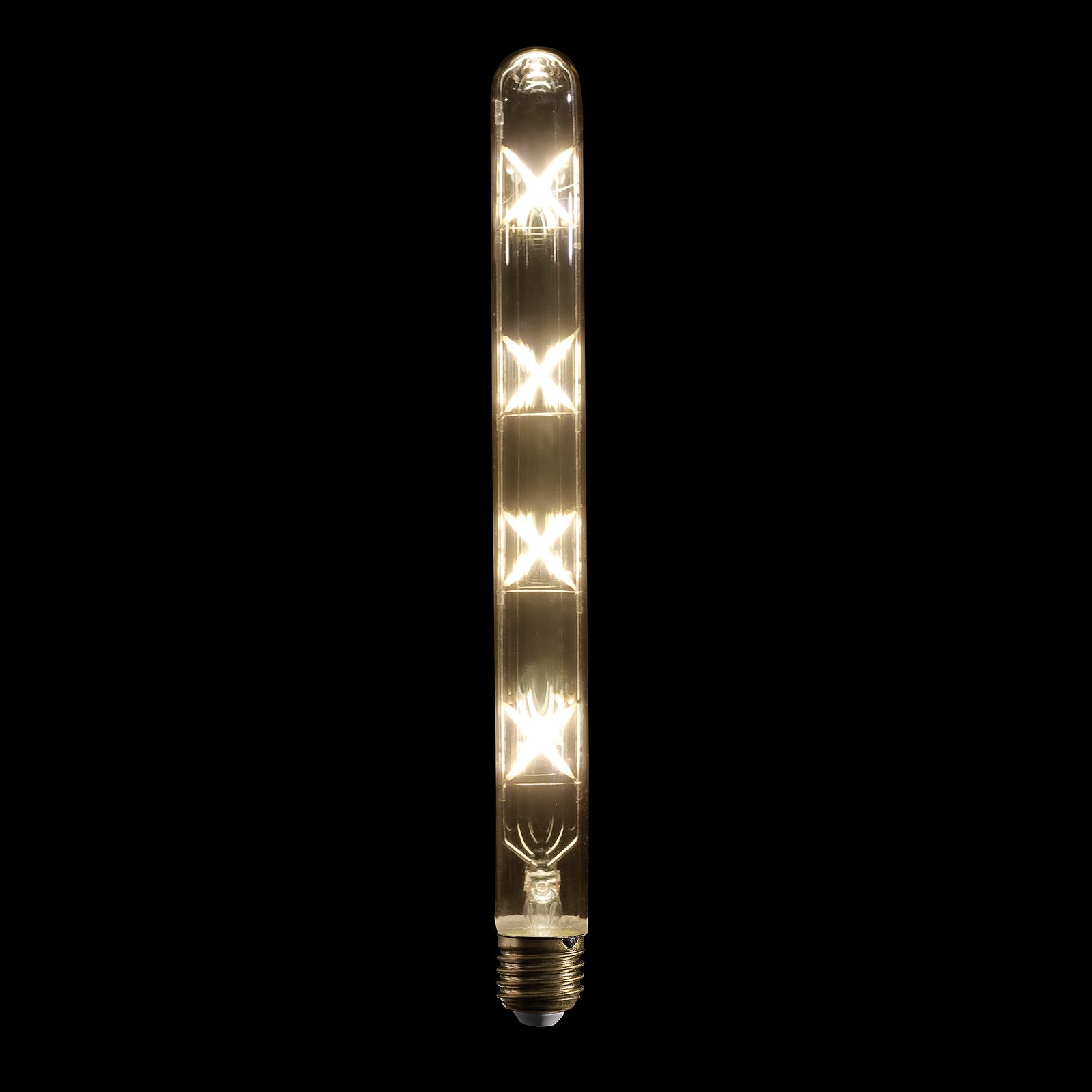 LED Filament Bulb T9 300mm 8W dimmerabile filamento incrociato - Showgear 83266