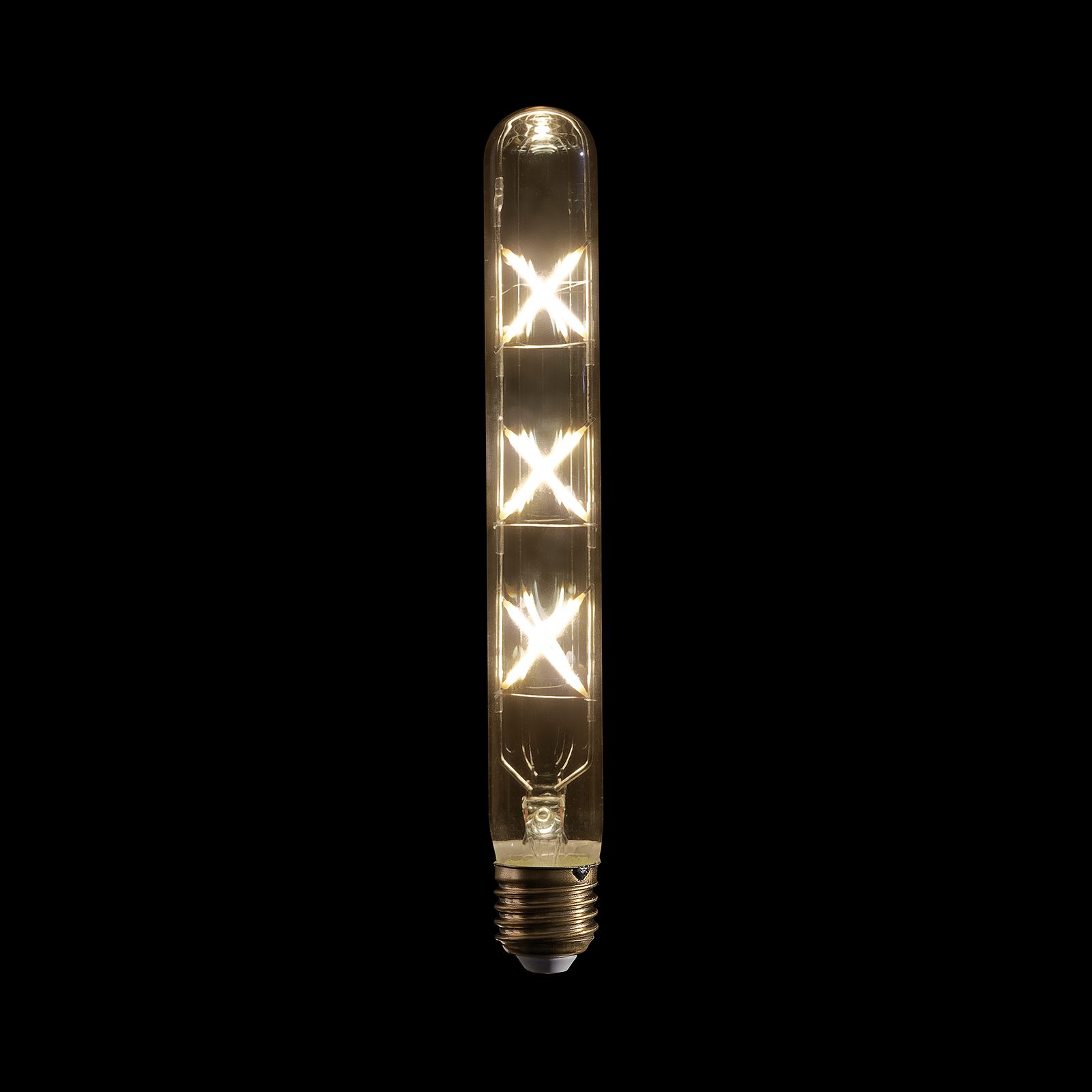 LED Filament Bulb T9 225mm 6W dimmerabile filamento incrociato - Showgear 83267