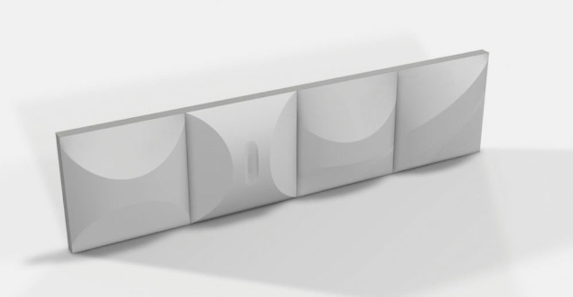 Pannello 3D Deco Venturi Closed - Wentex 88802