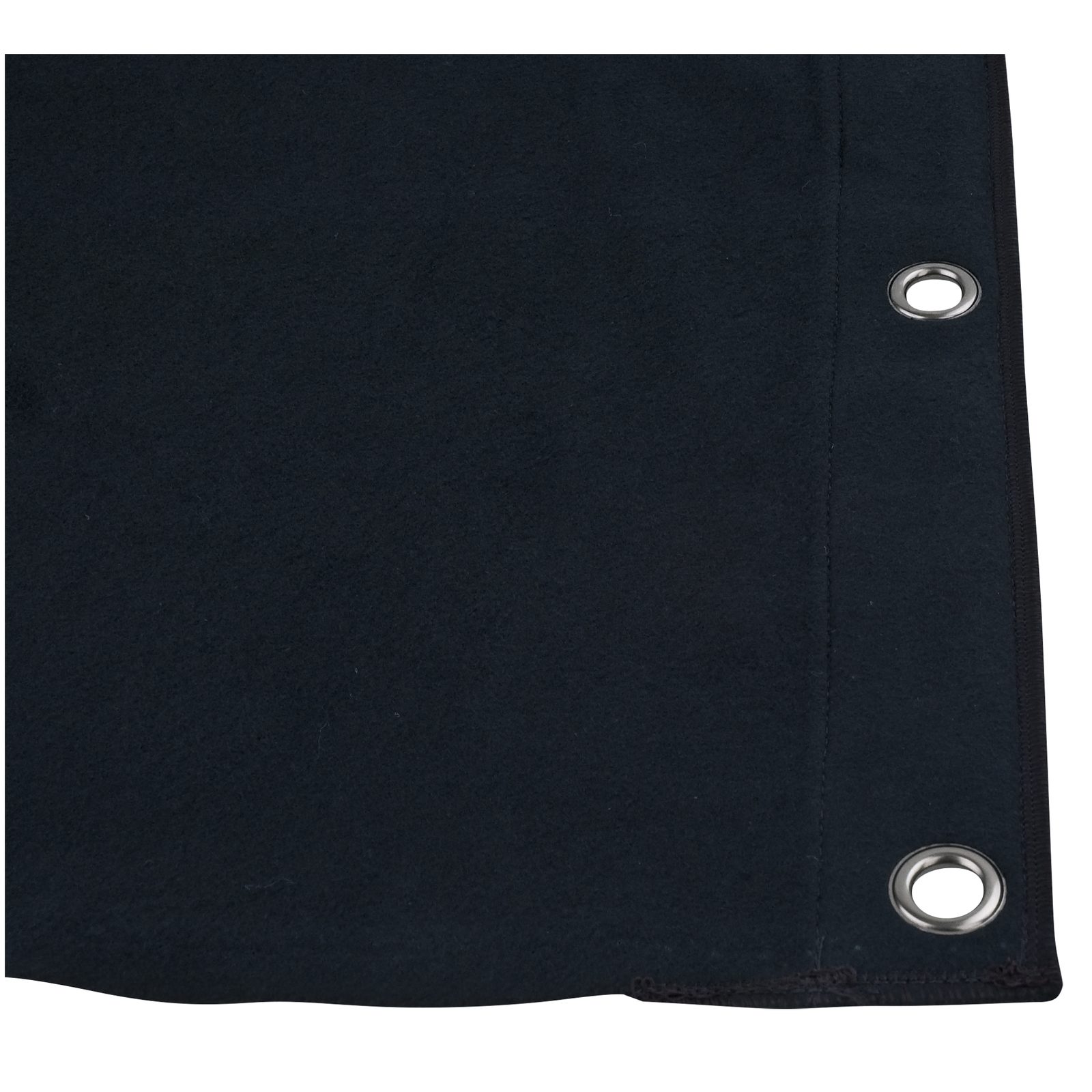 Fondale in molton nero 320 g/m² 3x4,5 m - Showgear 89020