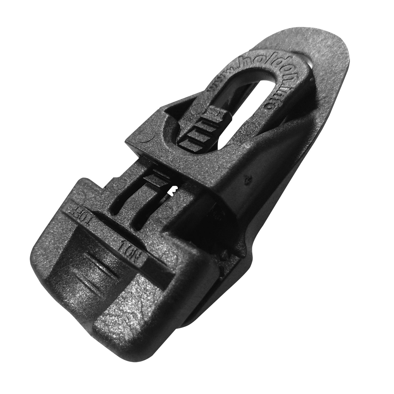 Occhiello clip-on Holdon Midi Black per tessuti fino a 5 mm - HOLDON 89092