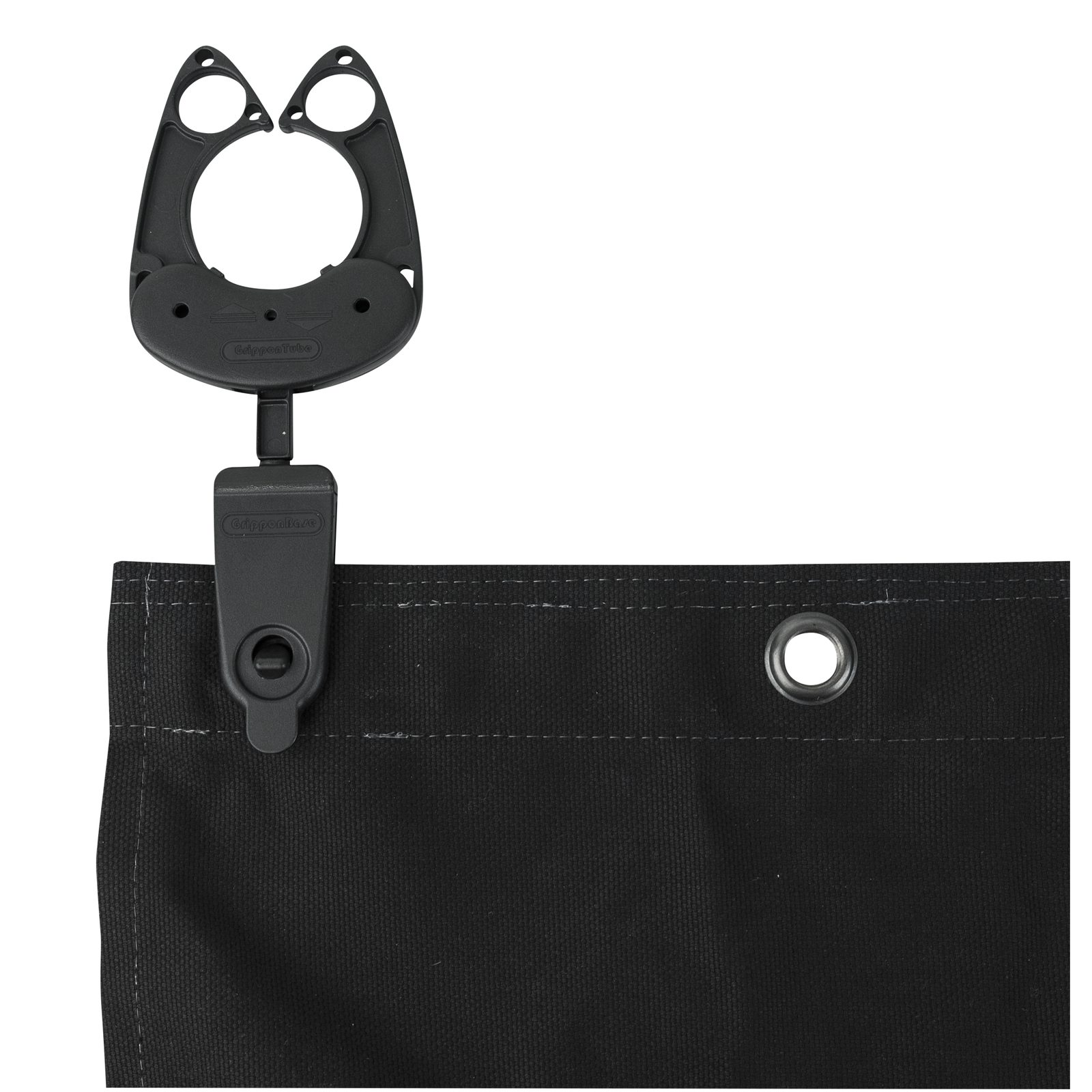 Gancio per tenda GripponTube per tubi 32-51 mm nero - SHOWGEAR 89105