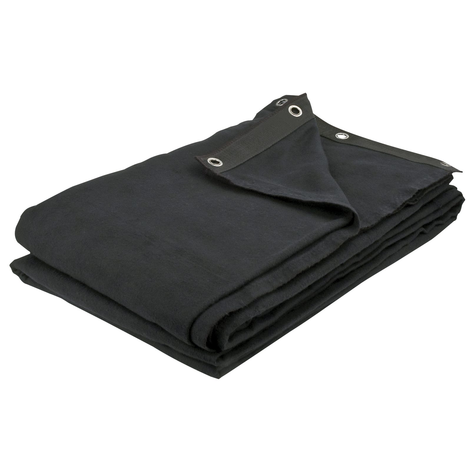 Fondale Dekomolton 160g/m² nero 600x300 cm - SHOWGEAR 89131