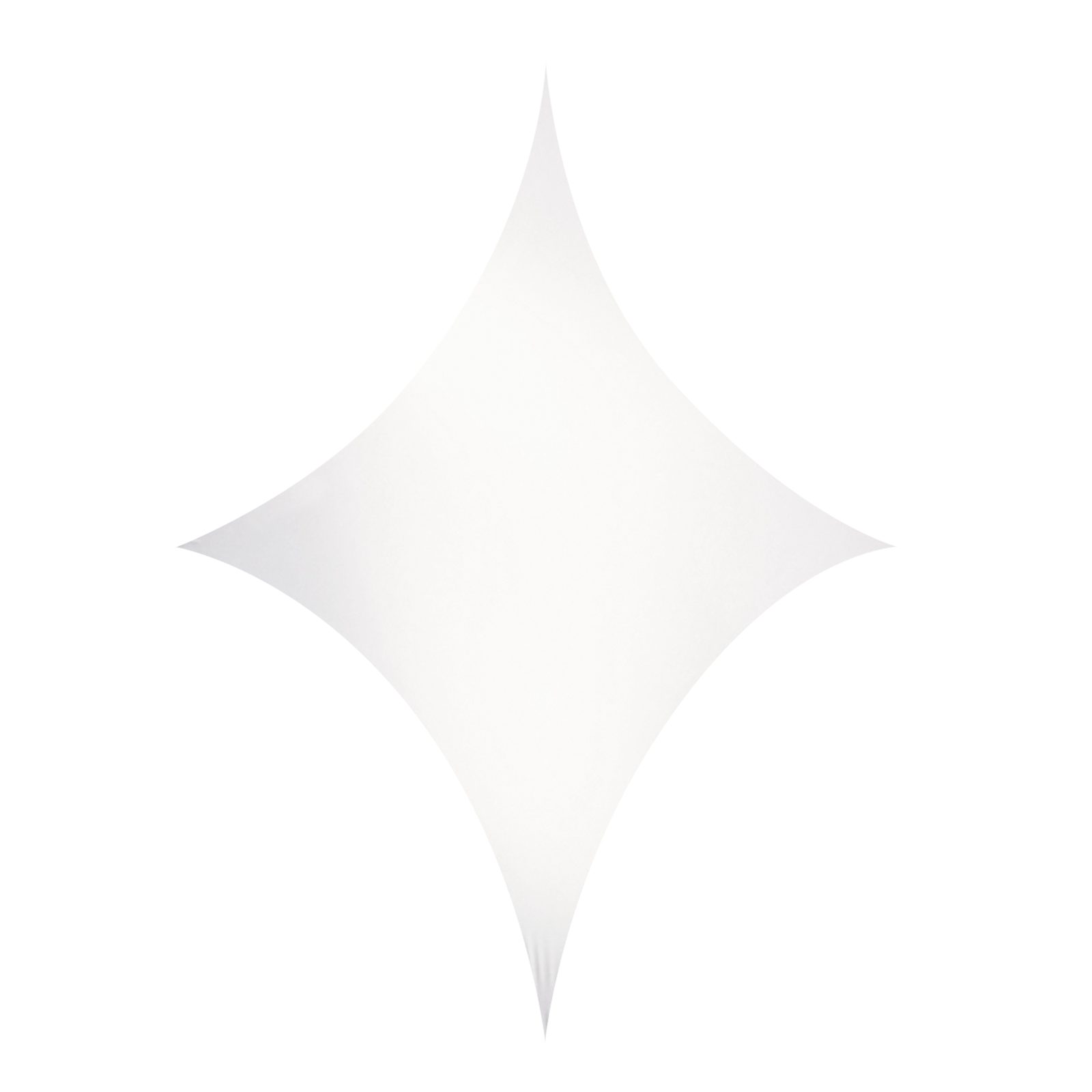 Pannello stretch a diamante grande bianco - Wentex 89174