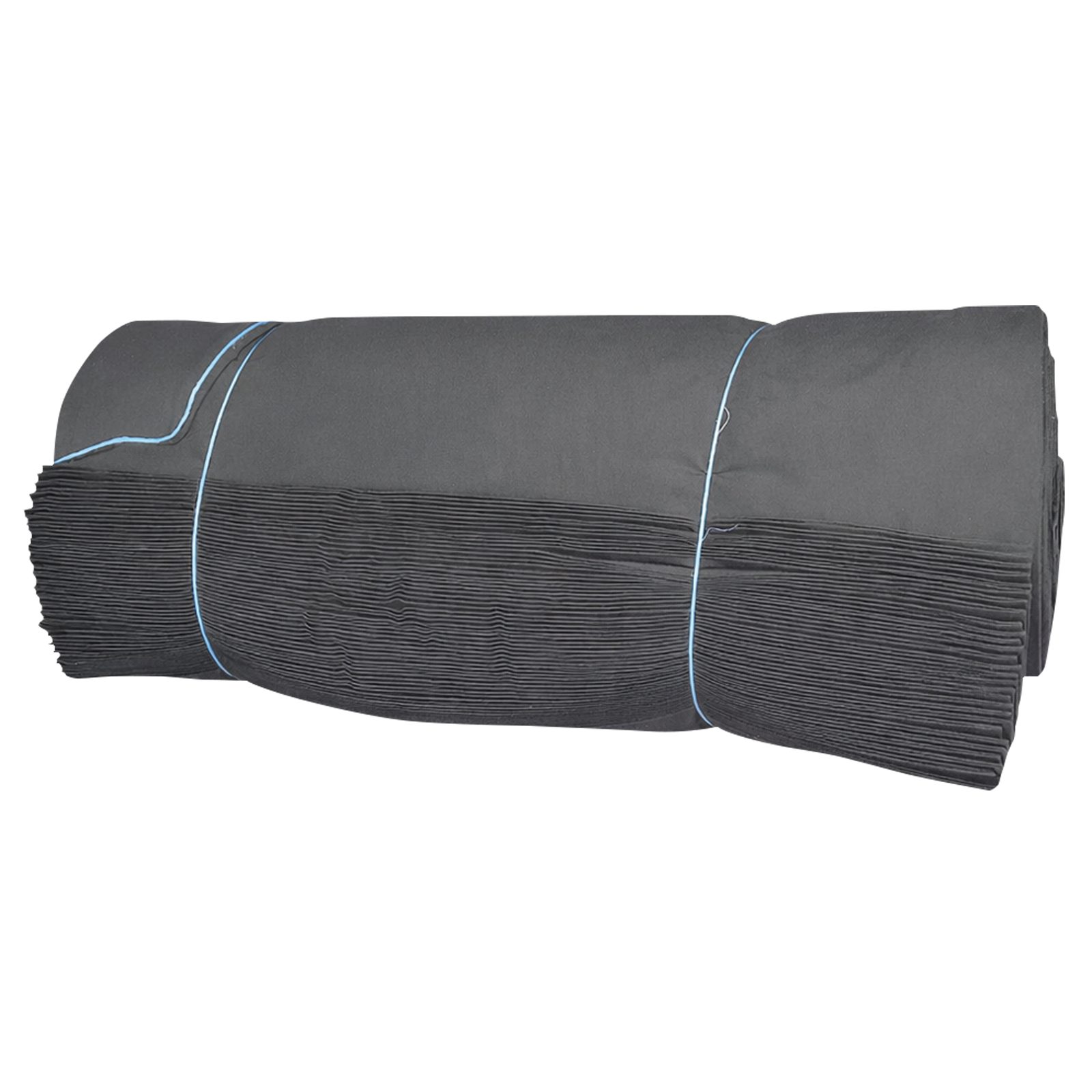 Deko Molton 160 g/m² Bobina grigio scuro - Showgear 89202