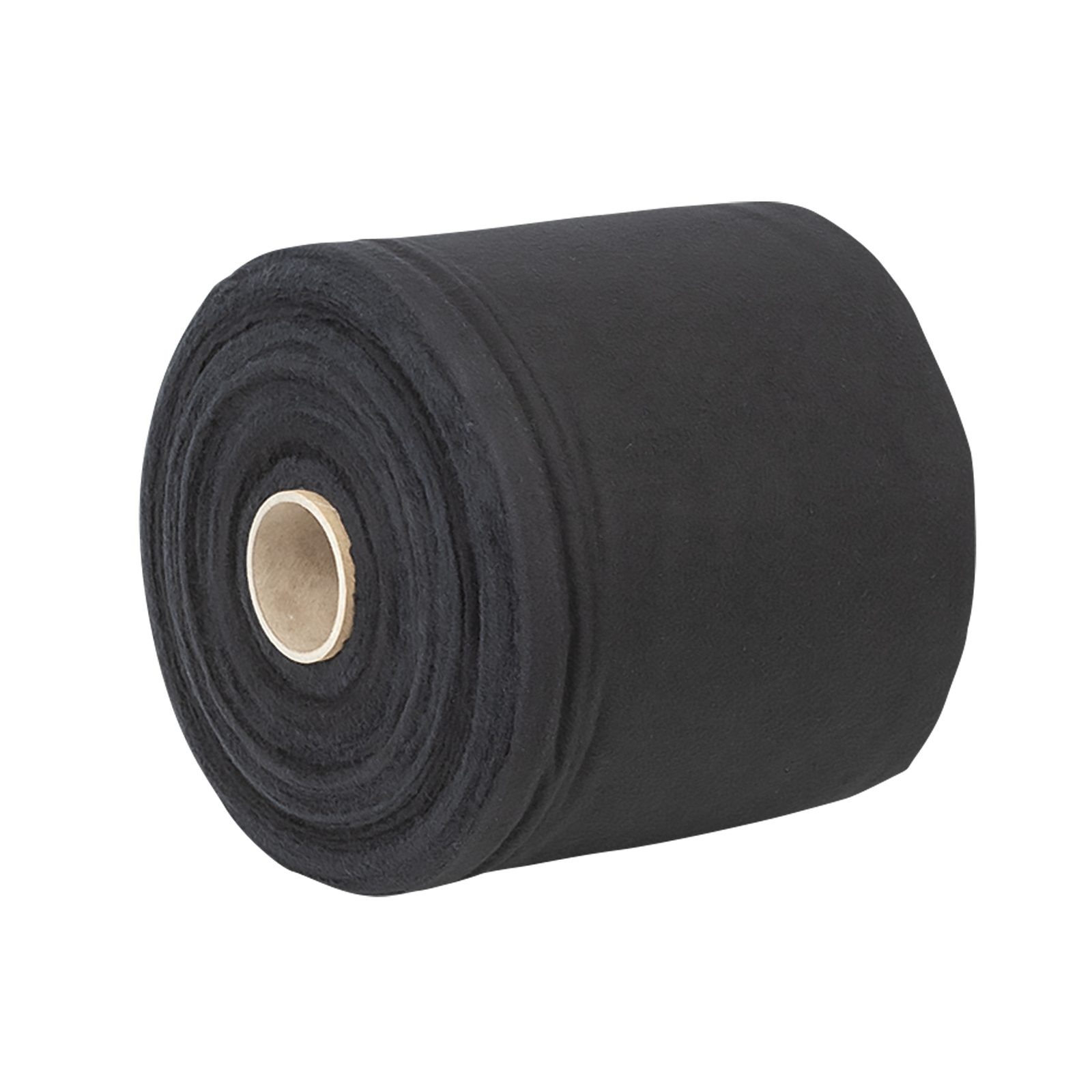 Deko Molton 160g/m² Nero rotolo 60x0,2m - Showgear 89260