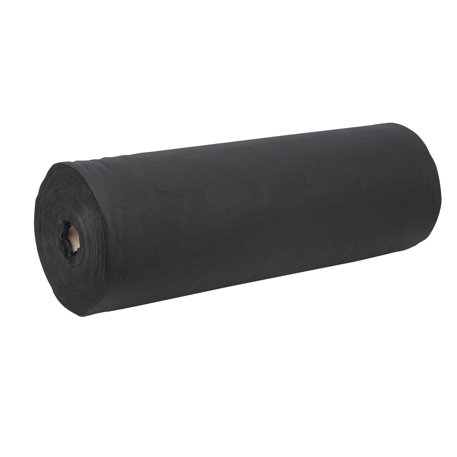 Rotolo molton nero 0,6x60m 160g/m² - Showgear 89262