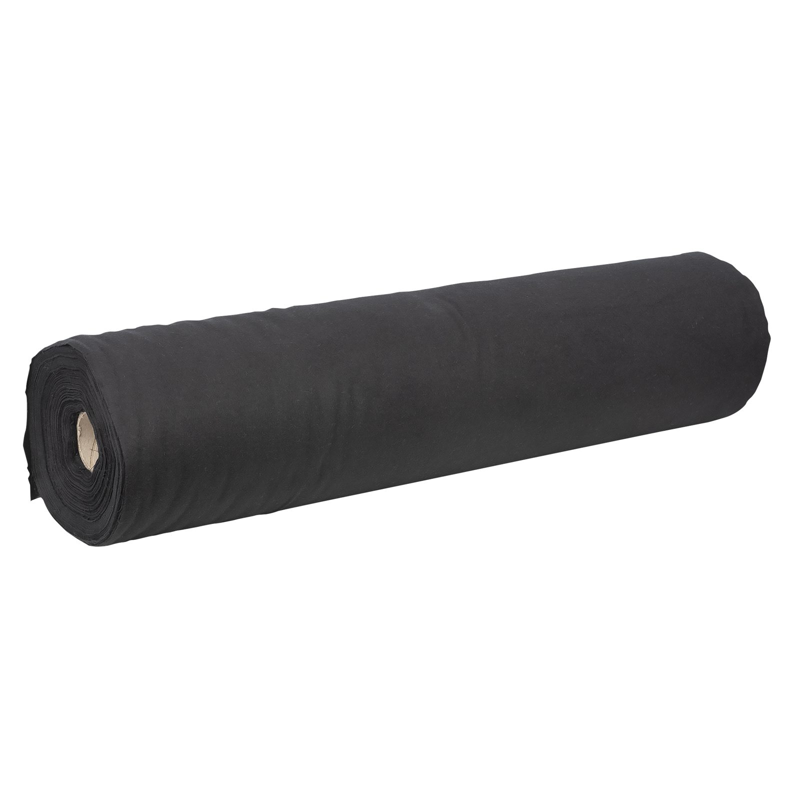 Rotolo molton nero 0,8x60m 160g/m² - Showgear 89263