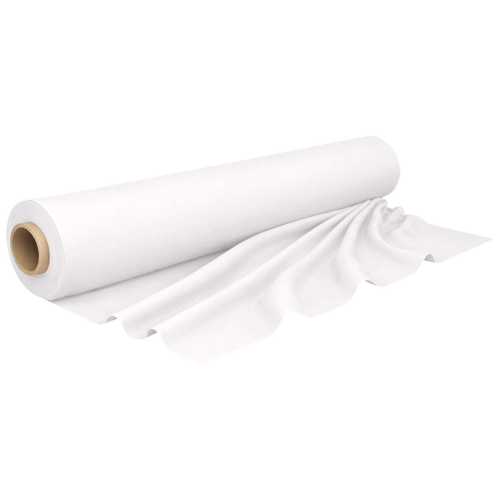 Rotolo molton ECO bianco 1,3x30m 140g/m² cotone - Showgear 89273