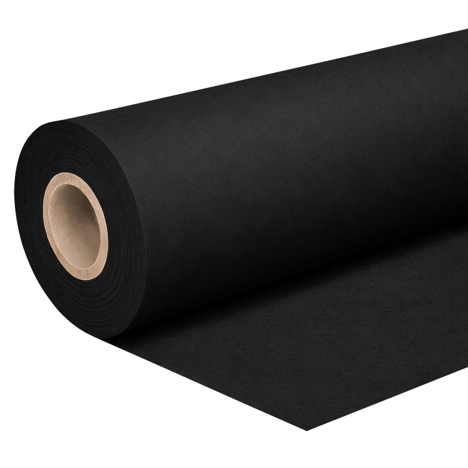 Rotolo molton ECO nero 1,3x30m 140g/m² cotone - Showgear 89275