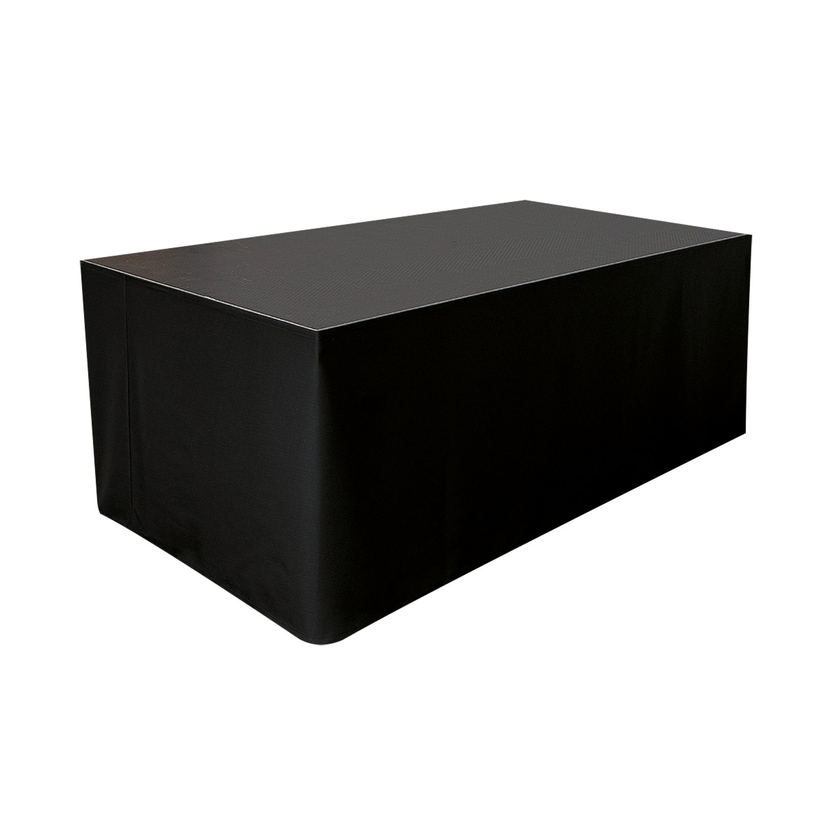 Bordo palcoscenico non plissettato Molton CS 300 g/m² nero 0.8x6.2m - WENTEX 89282