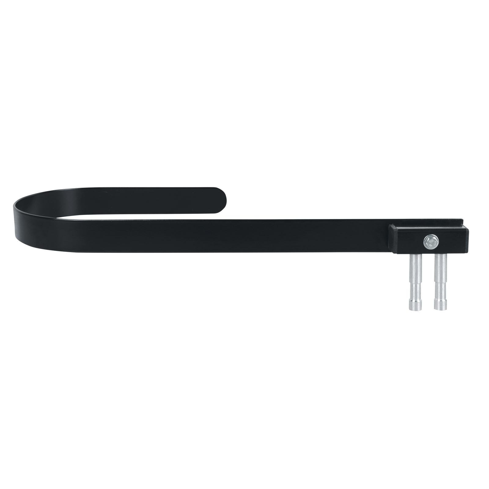 Gancio Wagner per tende P&D nero - Wentex 89321