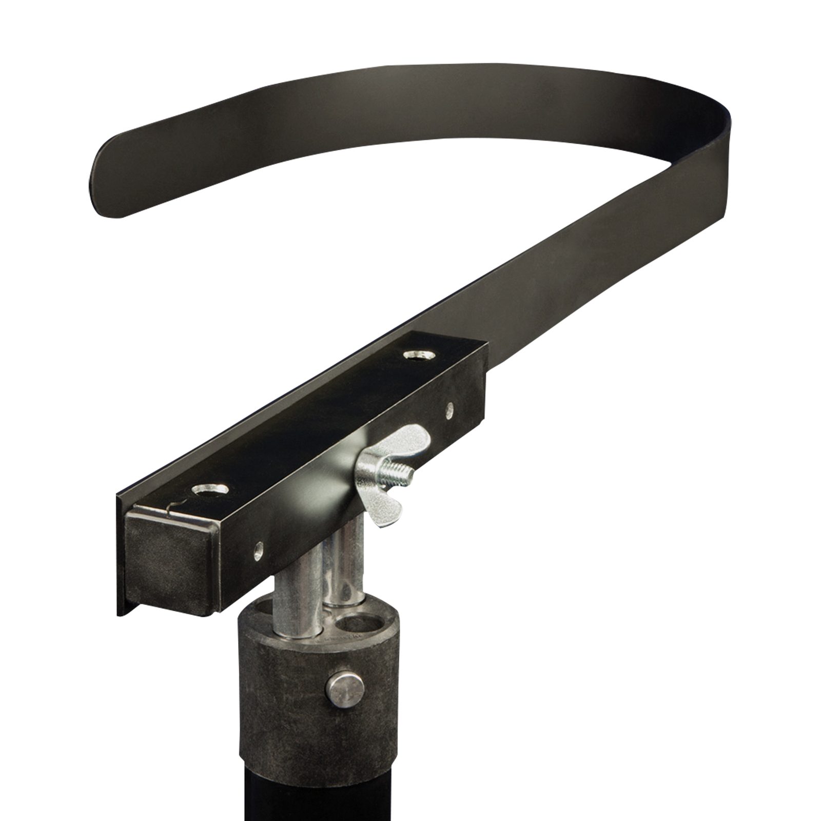 Gancio Wagner per tende P&D nero - Wentex 89321