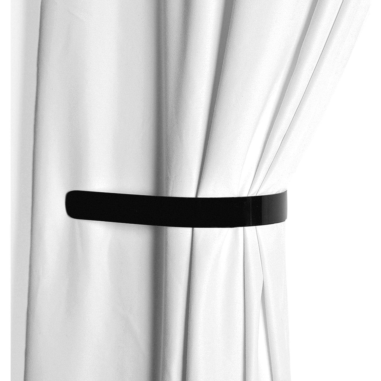 Gancio Wagner per tende P&D nero - Wentex 89321
