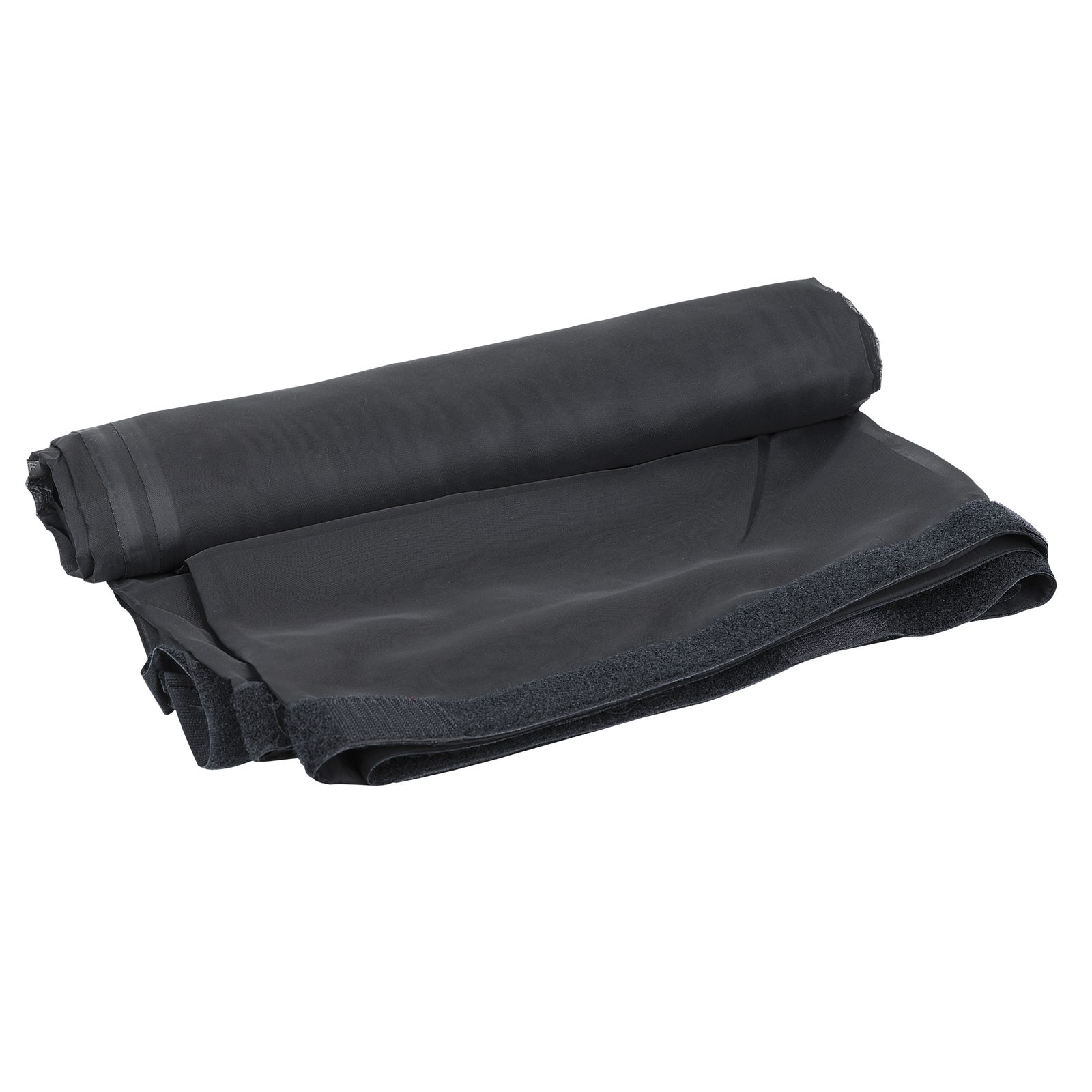 Tenda voile nera 3x3m 55g/m² unpleated - Showgear 89460