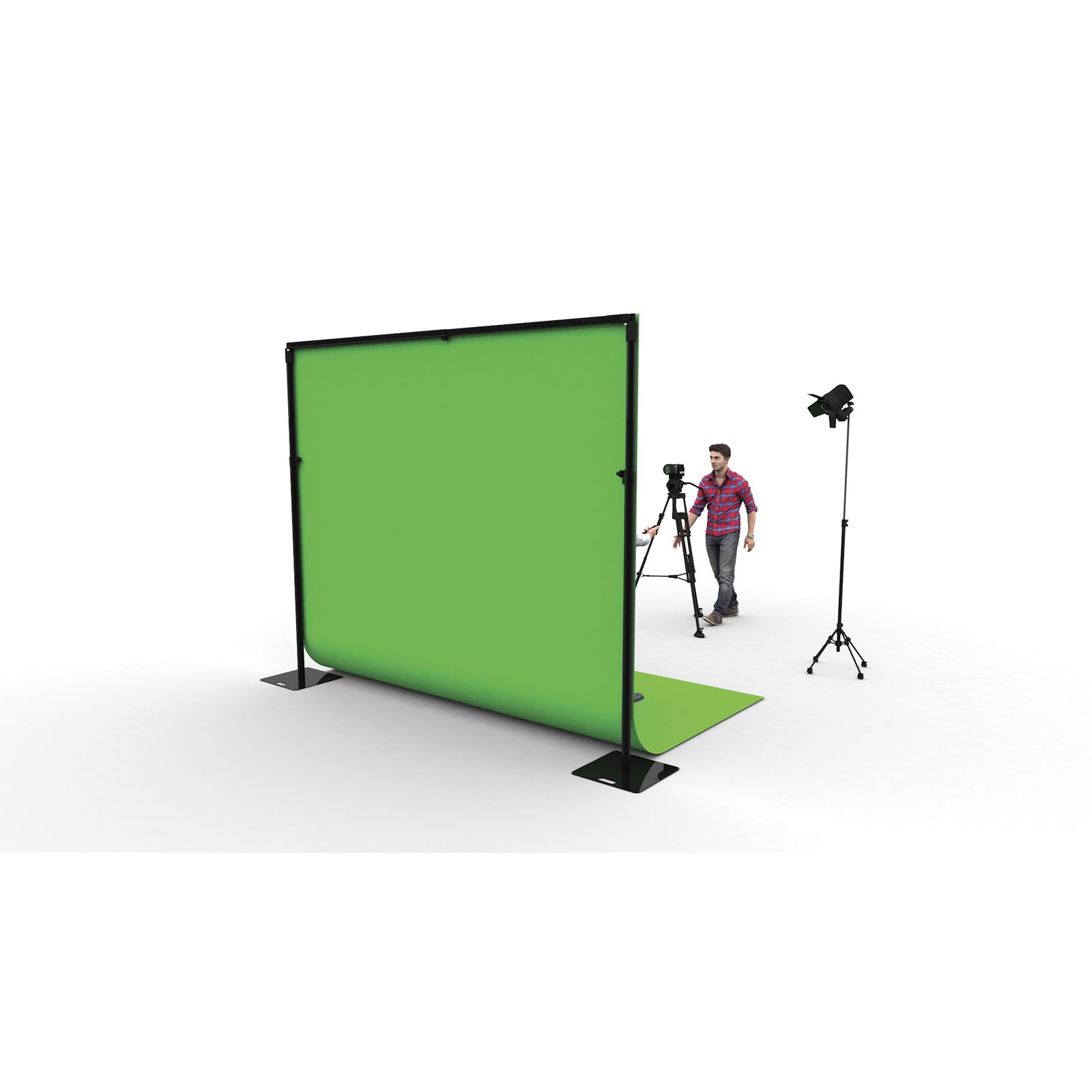 Tenda chromakey Pipes & Drapes Molton 300 g/m² - Wentex 89481