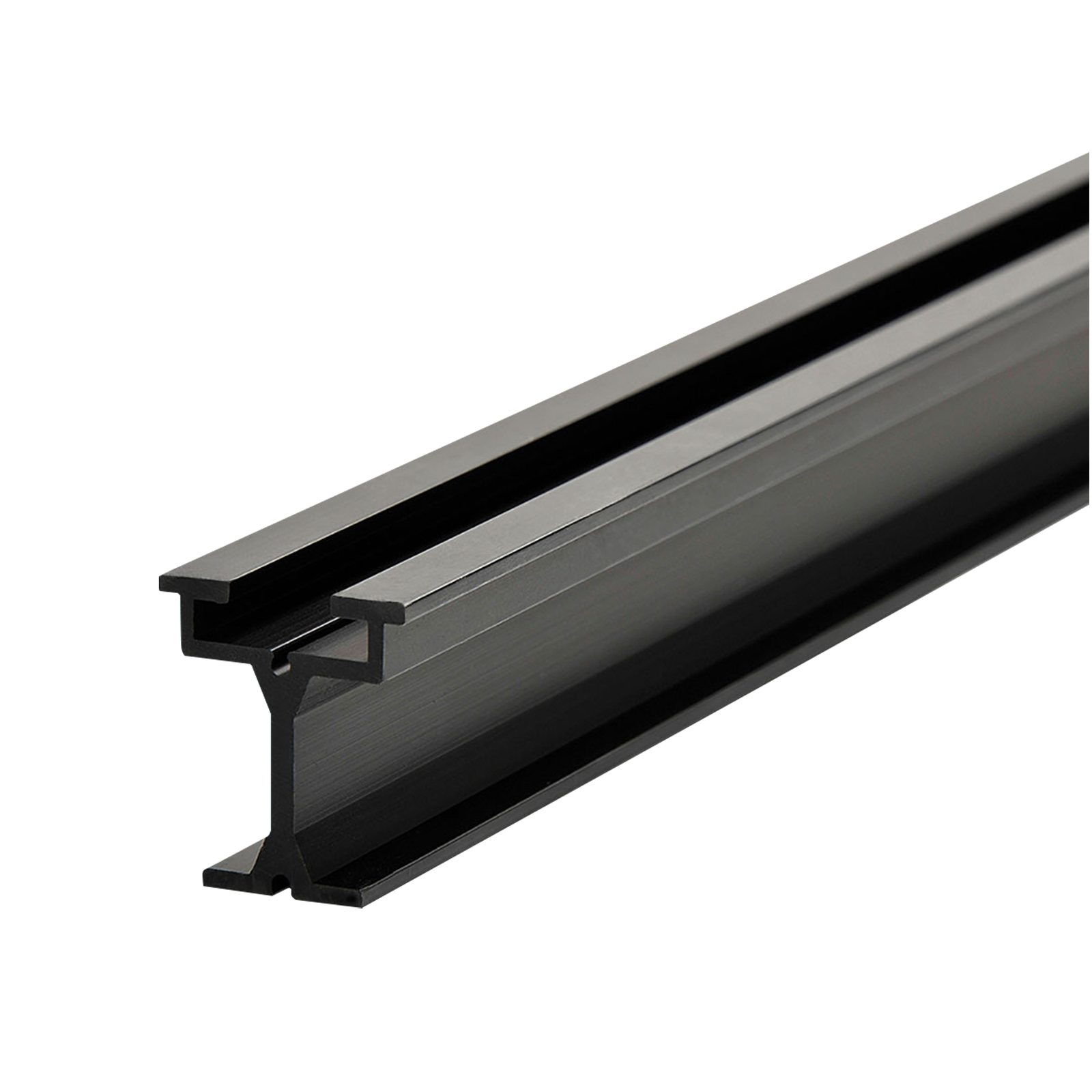 Eurotrack Rail Black 5m anodised - Wentex 89501