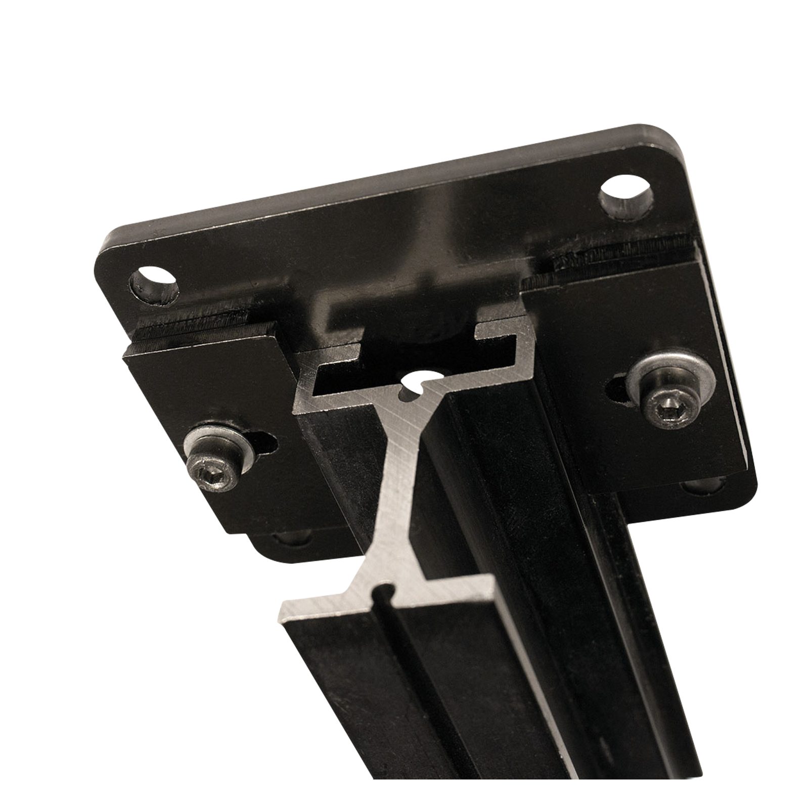 Eurotrack Ceiling Mount Black Powder coated - Wentex 89510