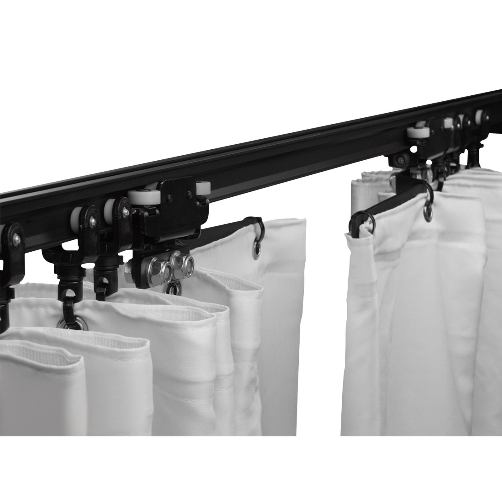 Eurotrack Braccio di sovrapposizione nero - WENTEX 89522