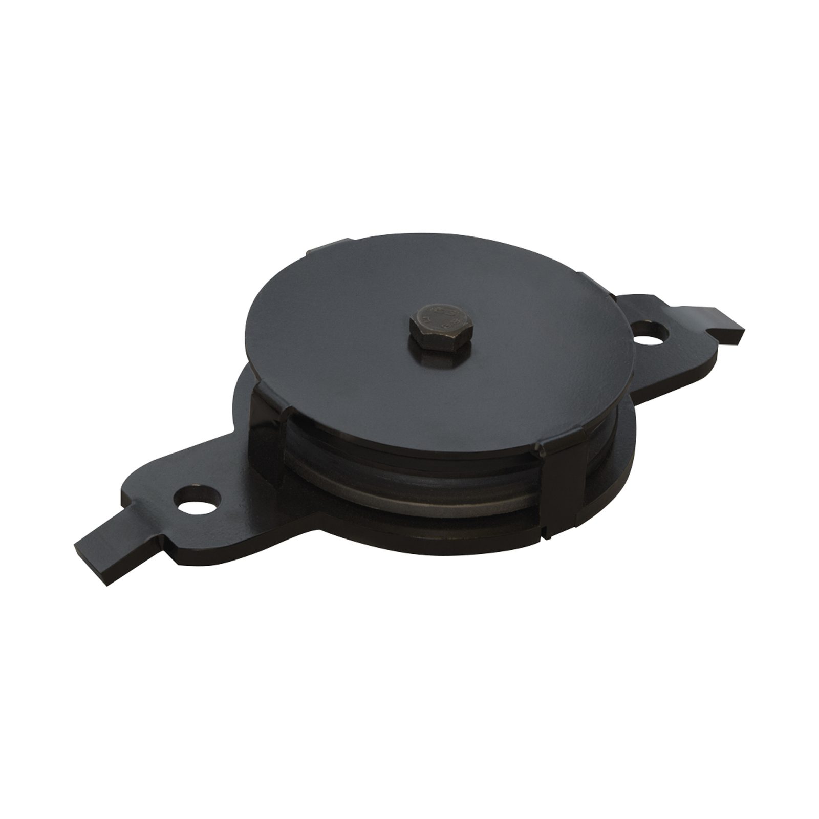 Eurotrack Puleggia di rinvio 85mm nera - WENTEX 89526