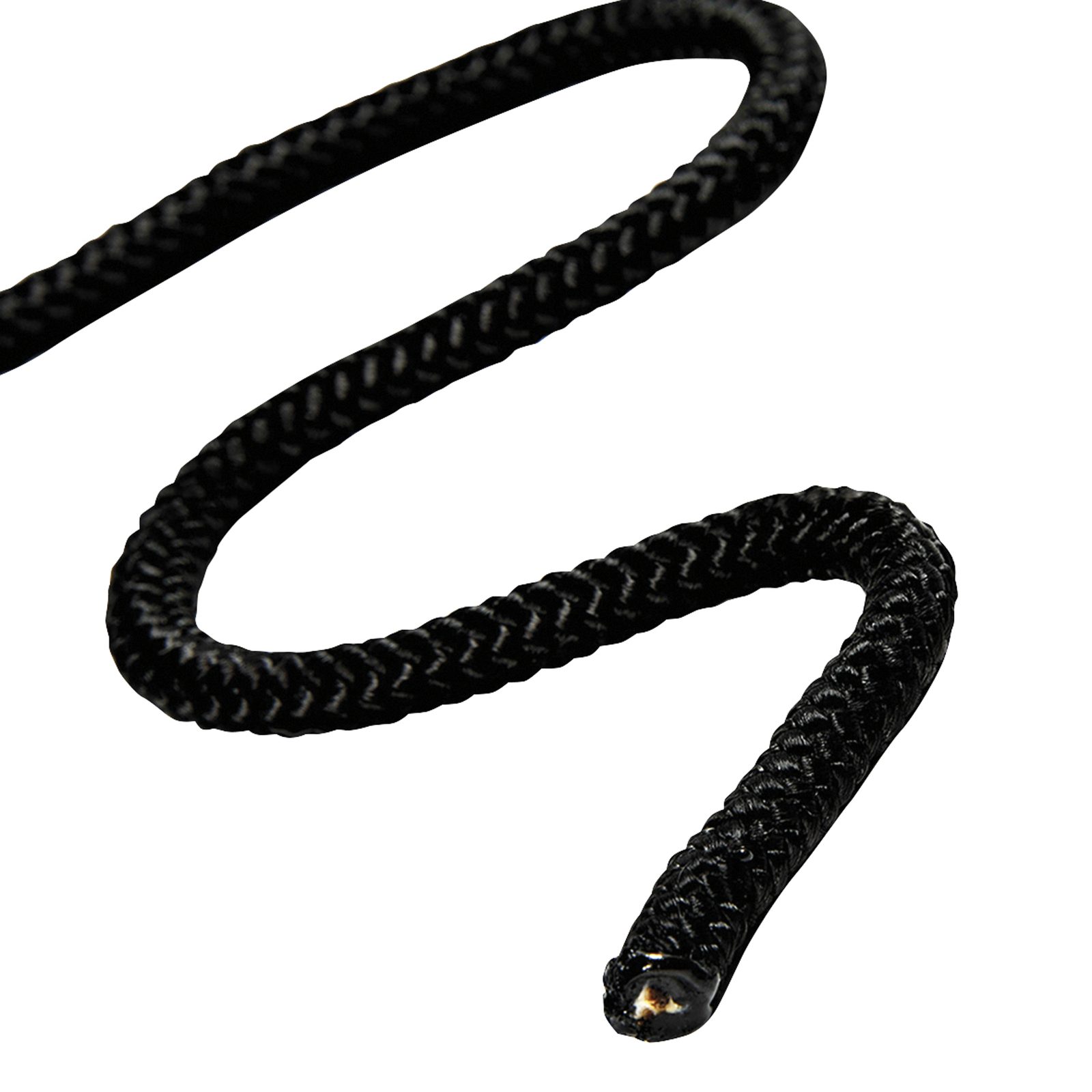 Corda 8 mm 100 m nera su bobina - Wentex 89534