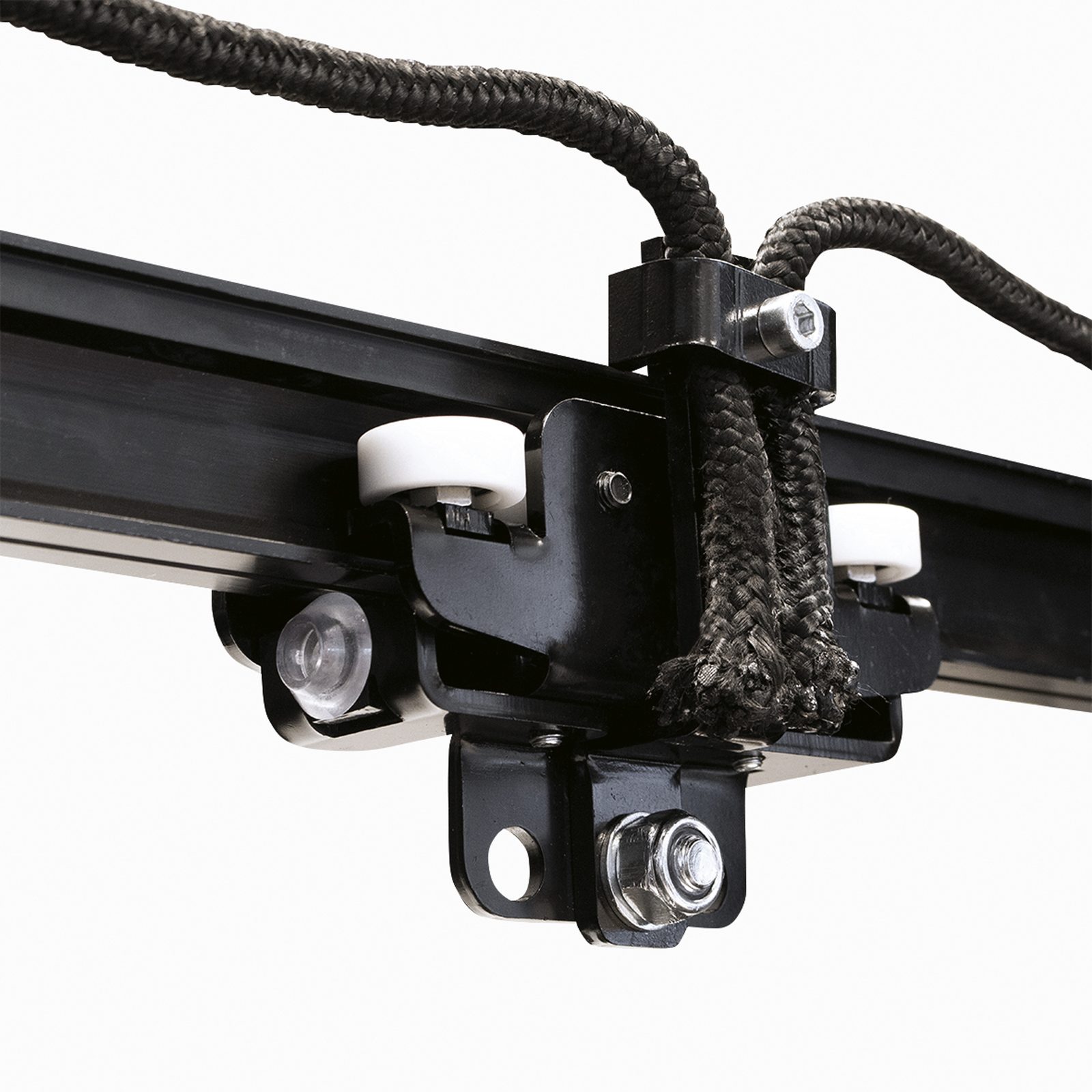 Connettore cavo diritto nero per Heavy Duty Runner - Wentex 89536