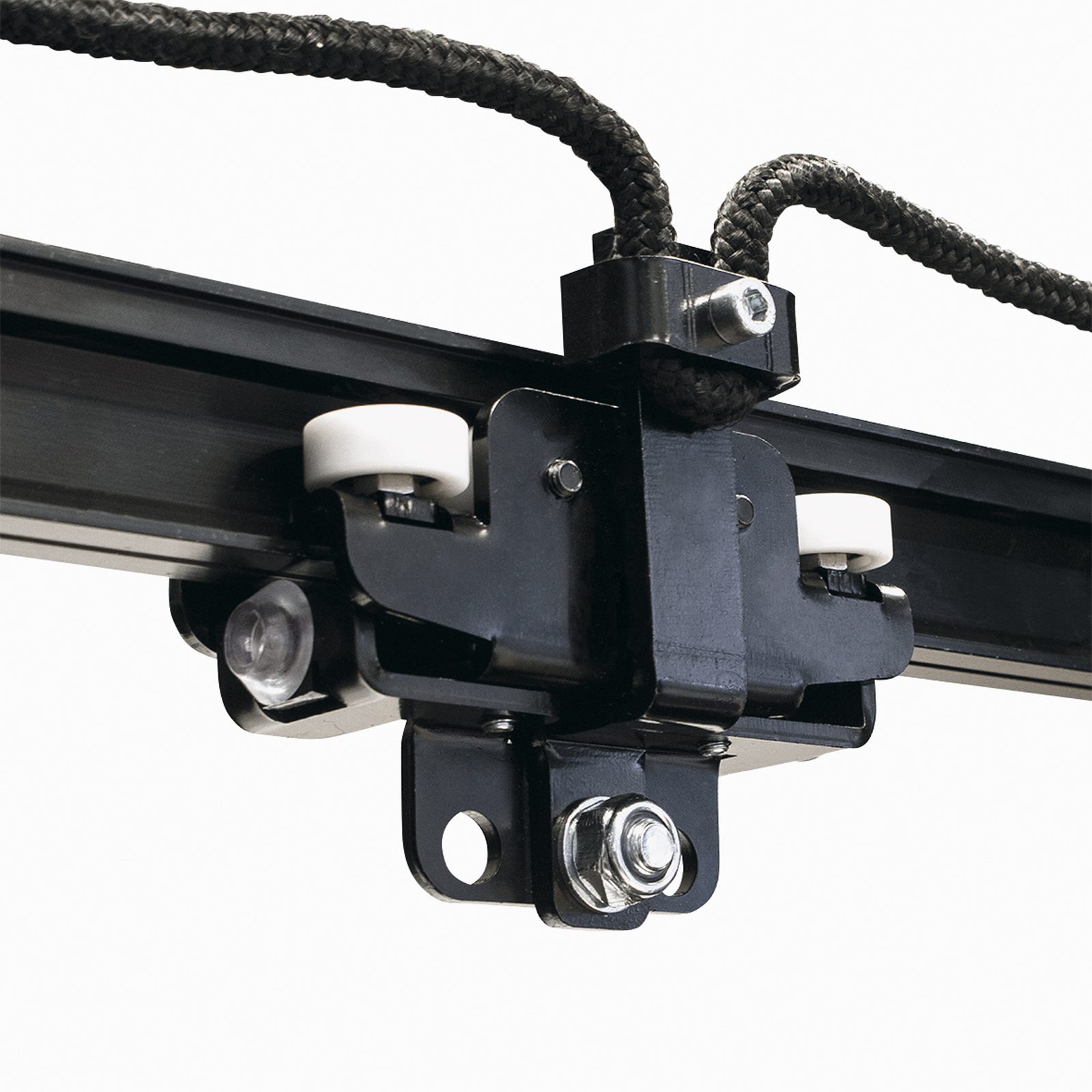 Connettore cavo diritto nero per Heavy Duty Runner - Wentex 89536