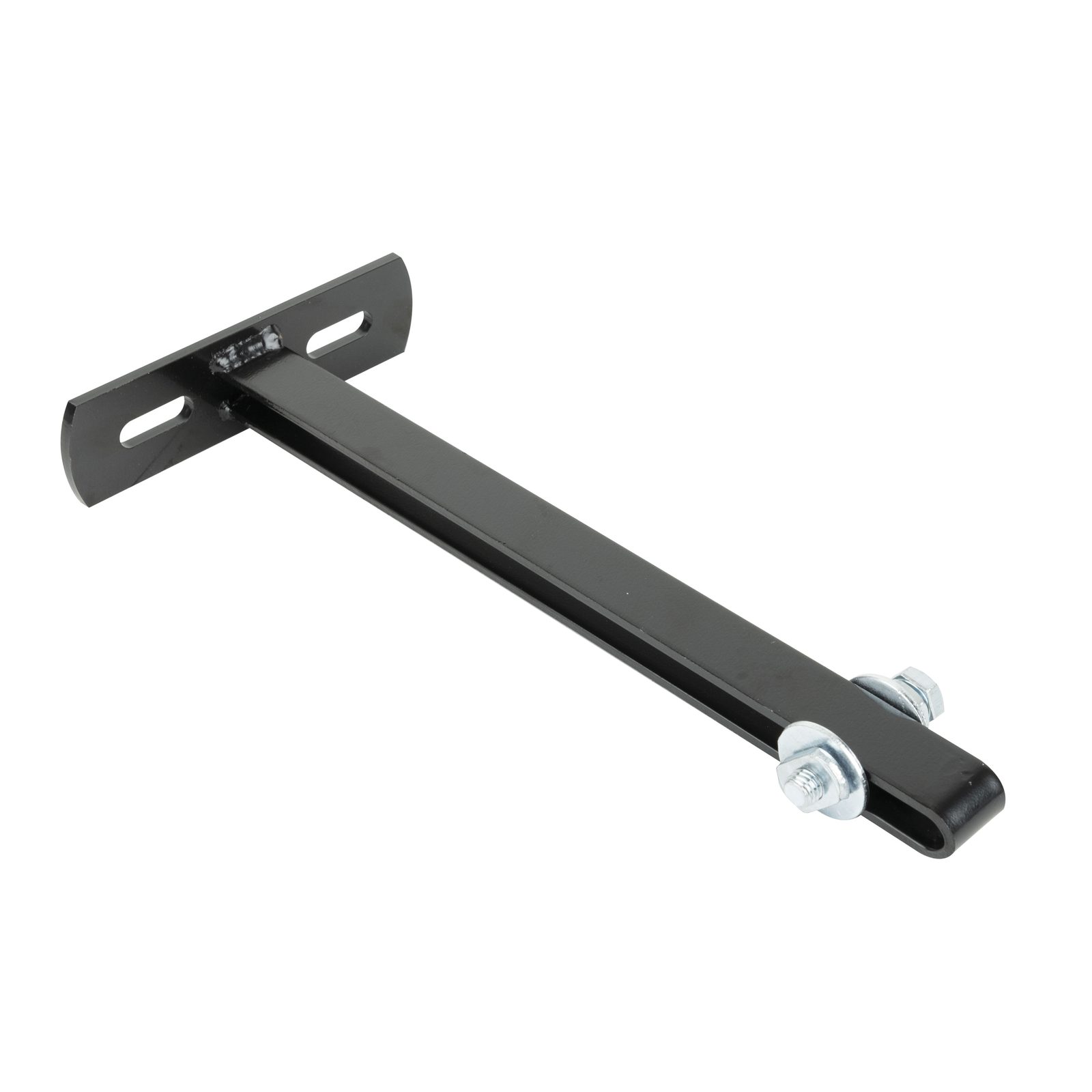 Braccio a muro Eurotrack in metallo nero 305 mm - Wentex 89538