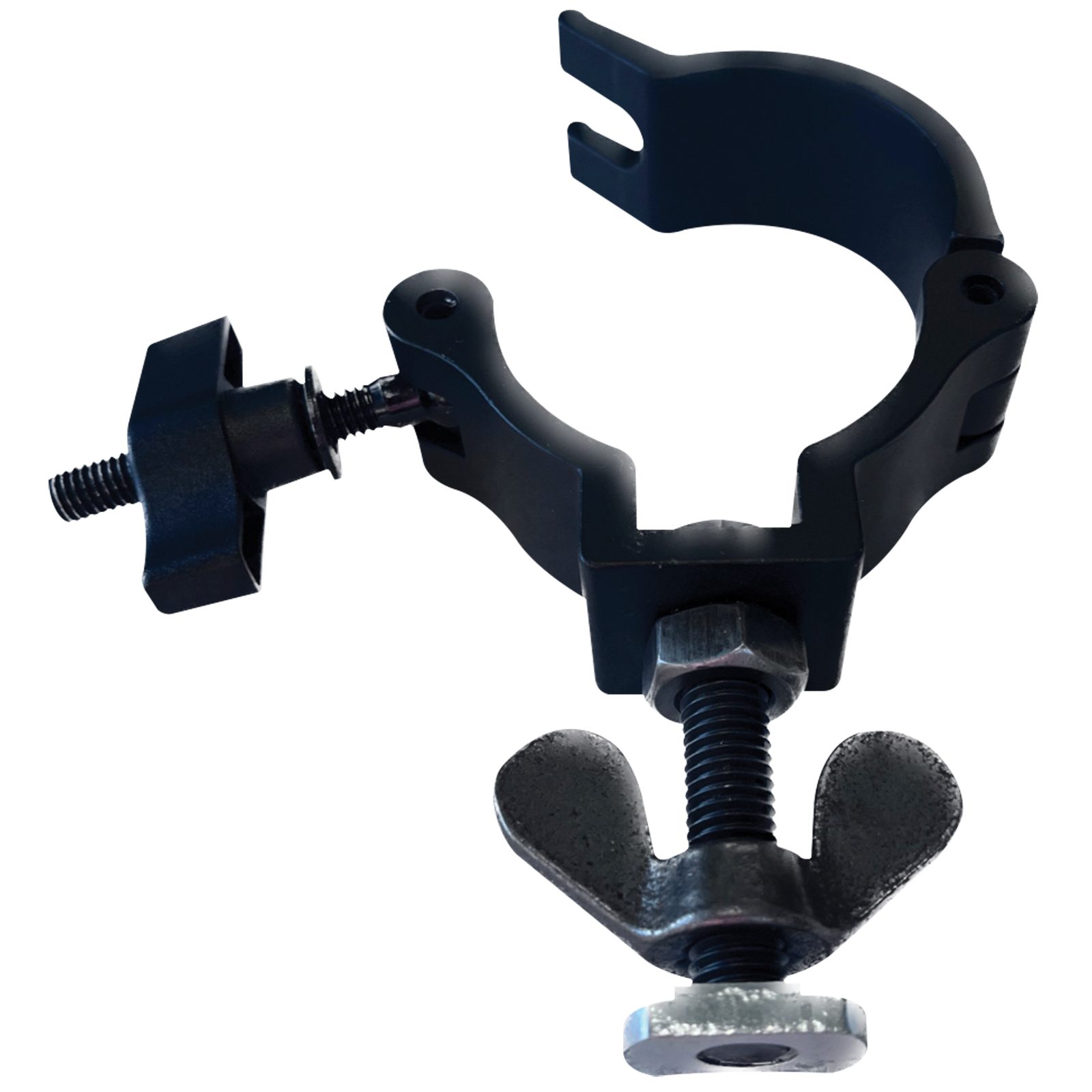 Semiaccoppiatore per Eurotrack con bullone M10x35 e dado scorrevole - Wentex 89566