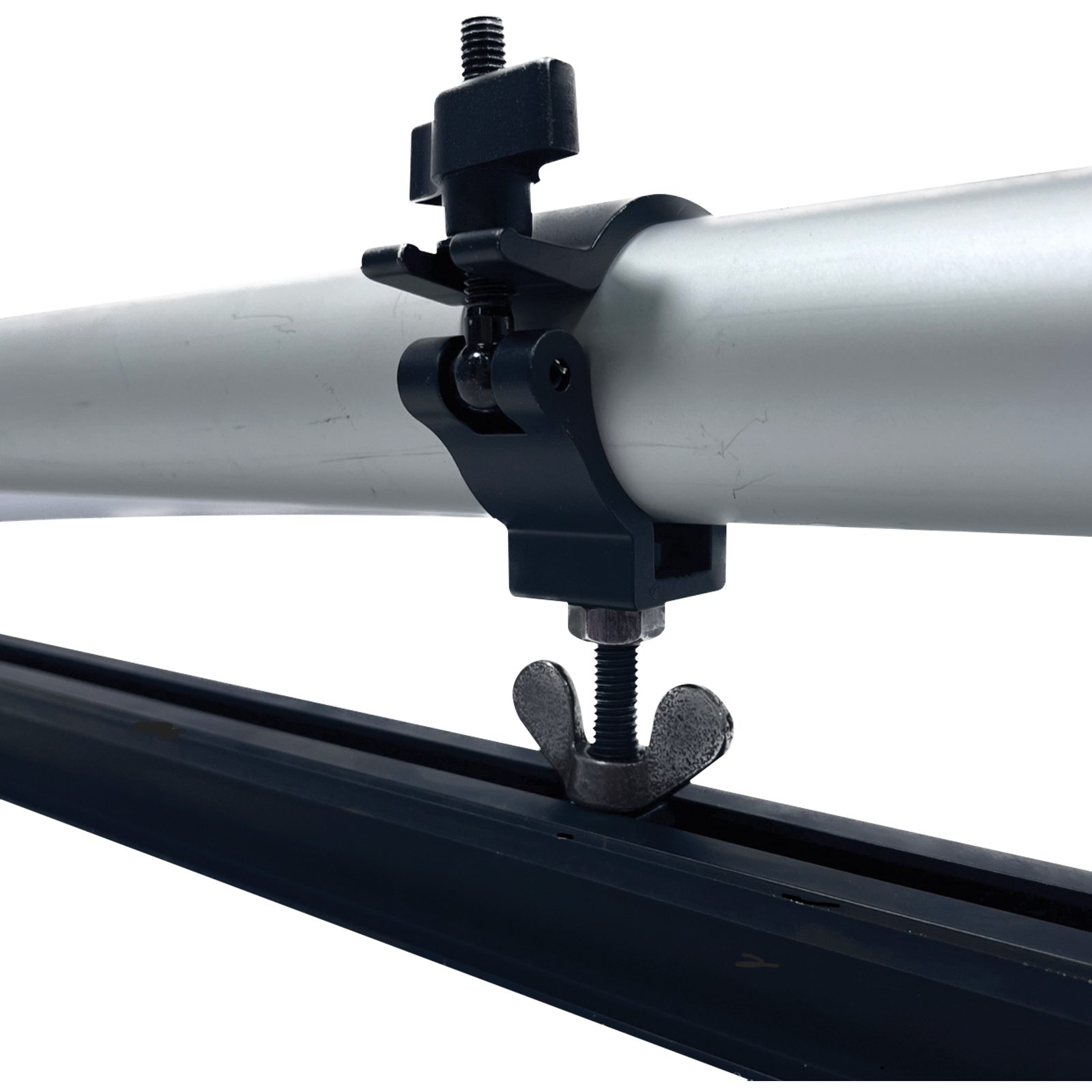 Semiaccoppiatore per Eurotrack con bullone M10x35 e dado scorrevole - Wentex 89566