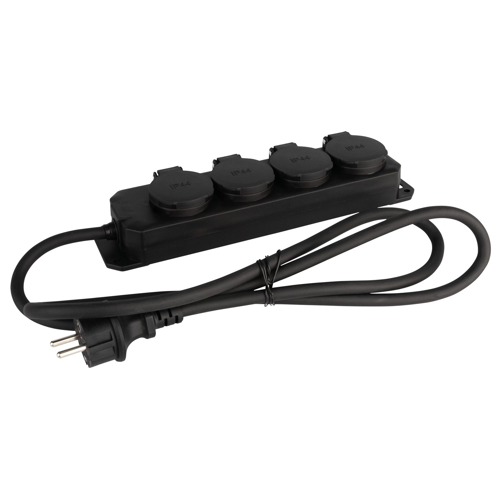 Multisocket Schuko 4-way 16A 1.5m IP44 - DAP 90460