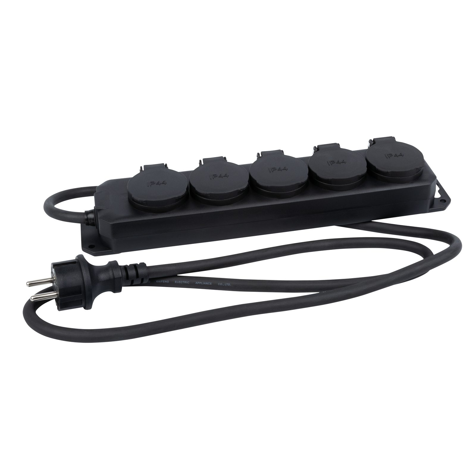 Multisocket Schuko 5-way 16A 1.5m IP44 - DAP 90461