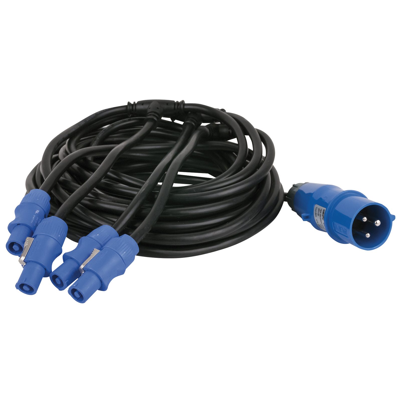 Cavo di alimentazione CEE 3P 16A a powerCON Blue 12m - DMT 90479
