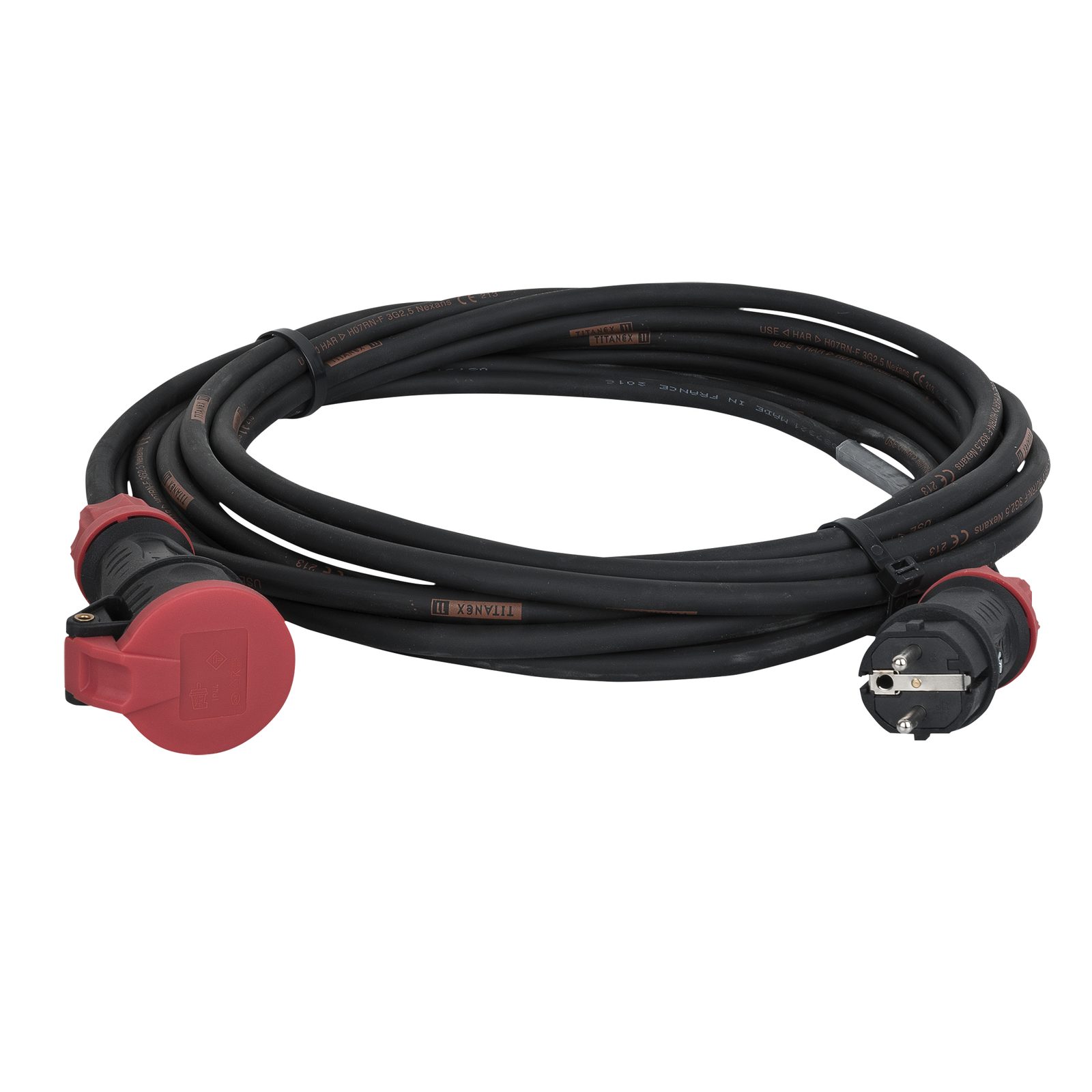 Prolunga Schuko/Schuko Titanex 3x2,5mm² 20m - DAP 905022