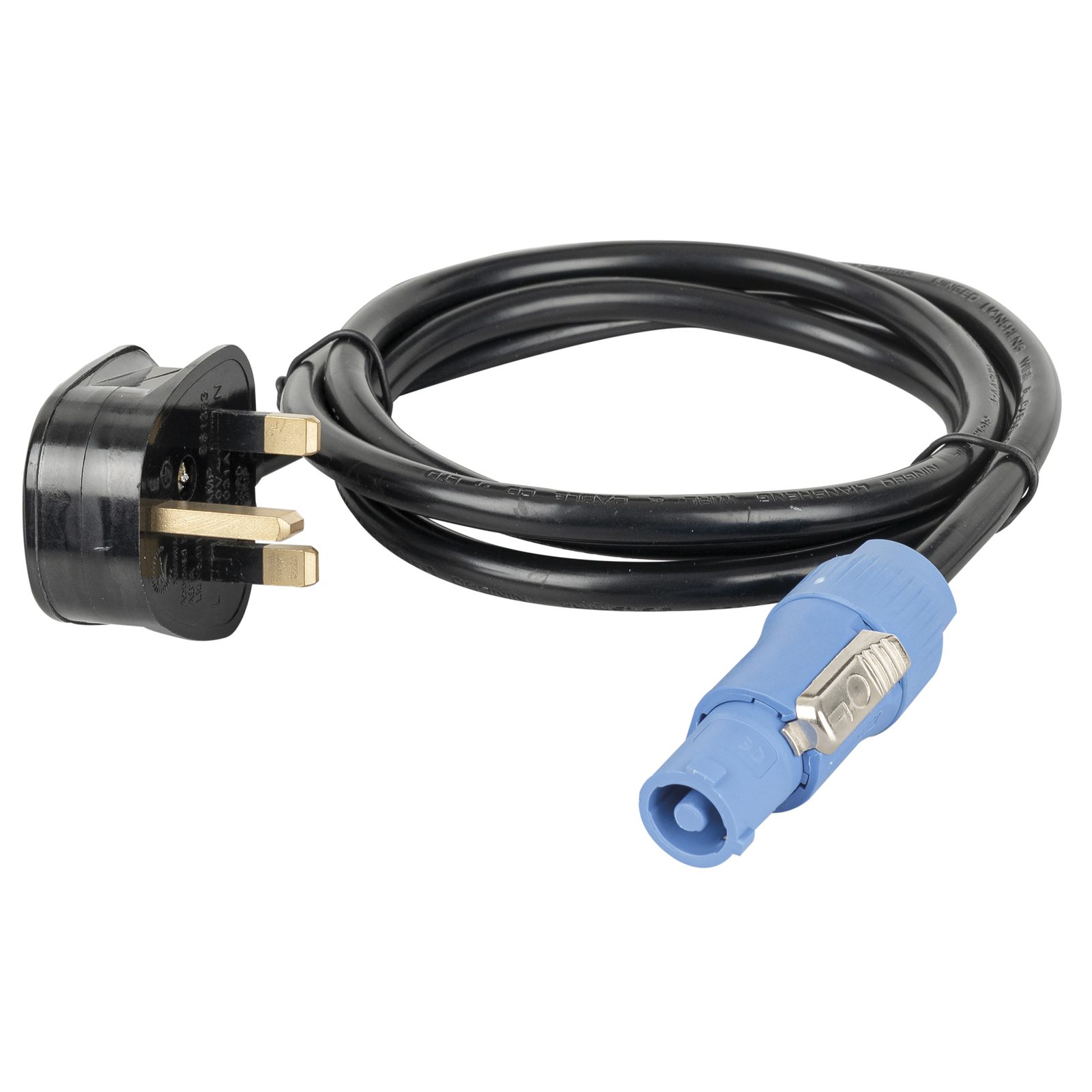 Cavo Power Pro da spina UK BS13 a connettore Power Pro Blue 1.5m - DAP 90517