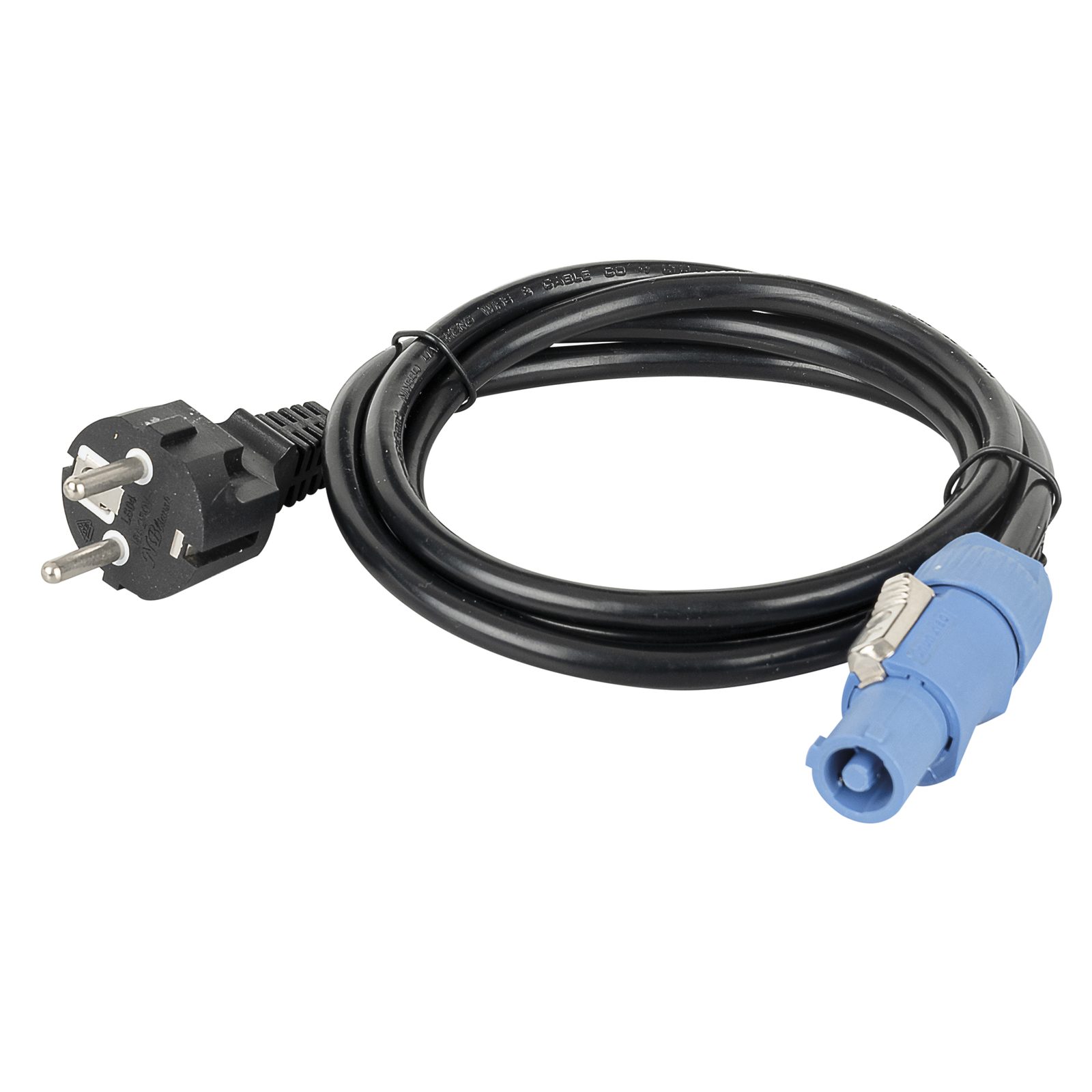 Cavo Power Pro Input Connector da spina Schuko a Power Pro Blue 1.5m - DAP 90519