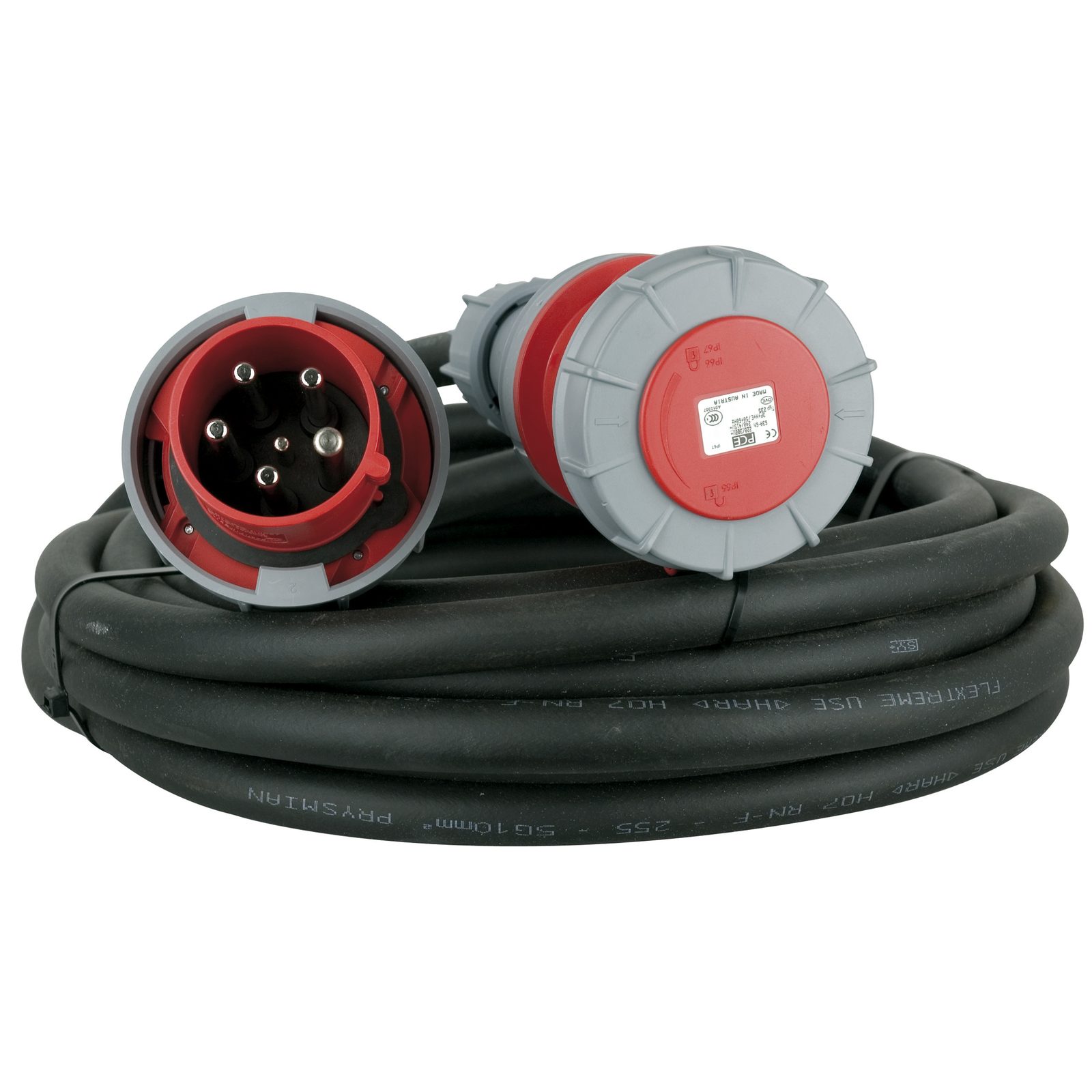 Cavo prolunga CEE 5x10mm² 63A 380V 10m - DAP 90541