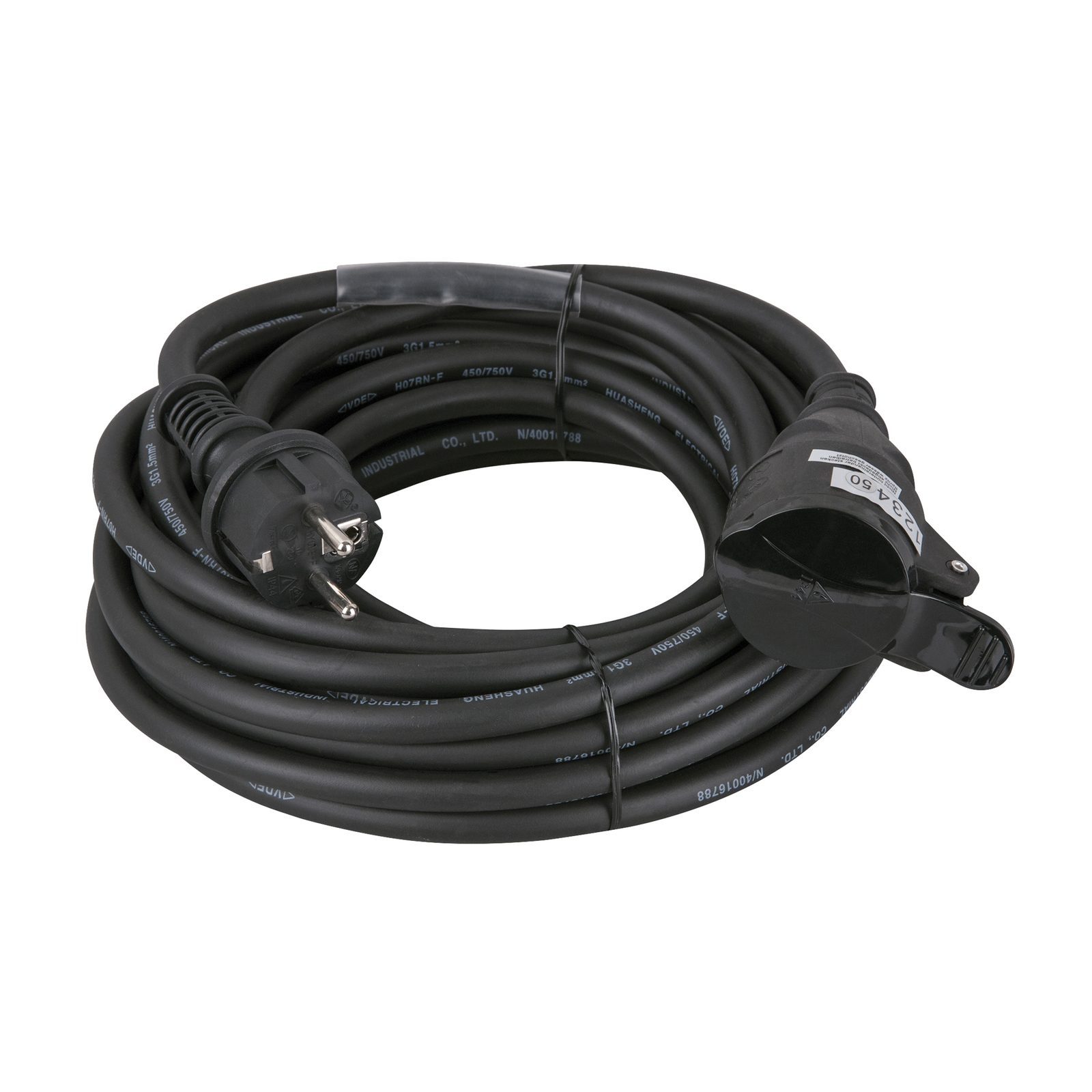 Cavo esterno Schuko/Schuko 3x1,5 mm² 15m - DAP 90562