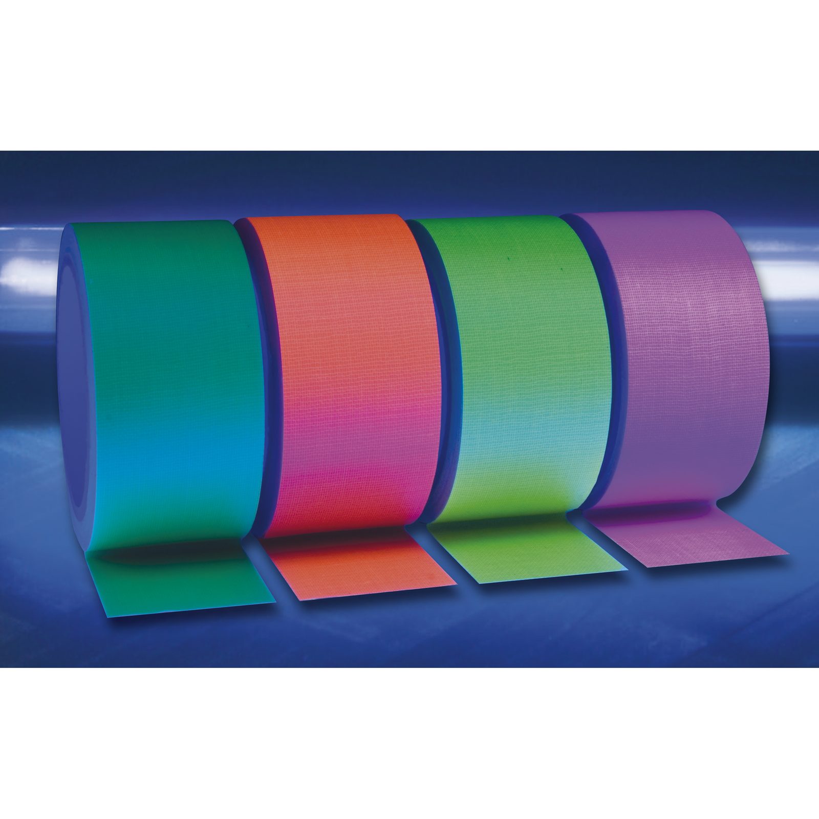Gaffa Tape Neon Green - 50 mm / 25m - Showgear 90638