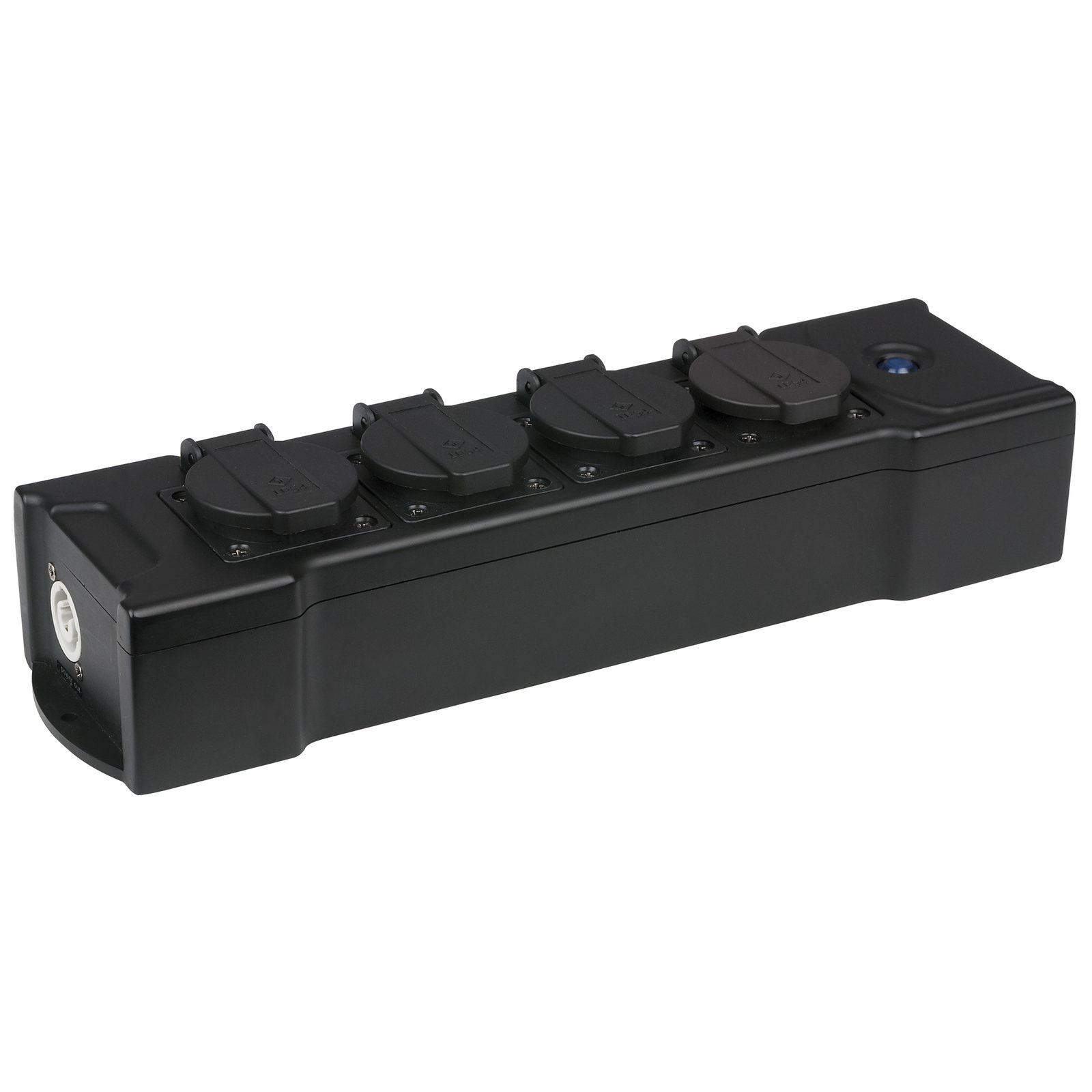 PowerBOX 4 Pro con ingresso Power Pro Blue e 2 uscite Pro Power + 4 Schuko - Showgear 90661