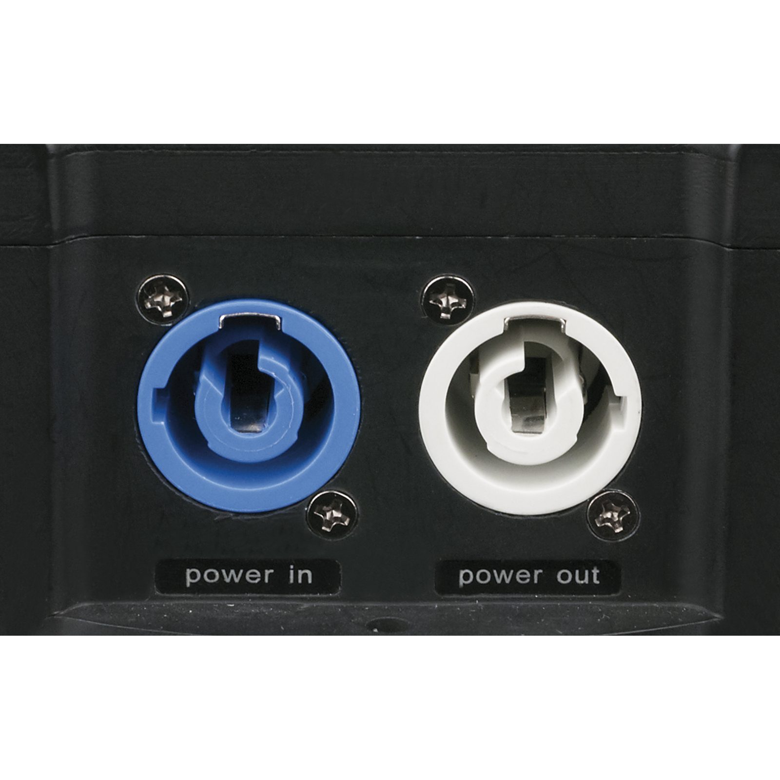 PowerBOX 4 Pro con ingresso Power Pro Blue e 2 uscite Pro Power + 4 Schuko - Showgear 90661