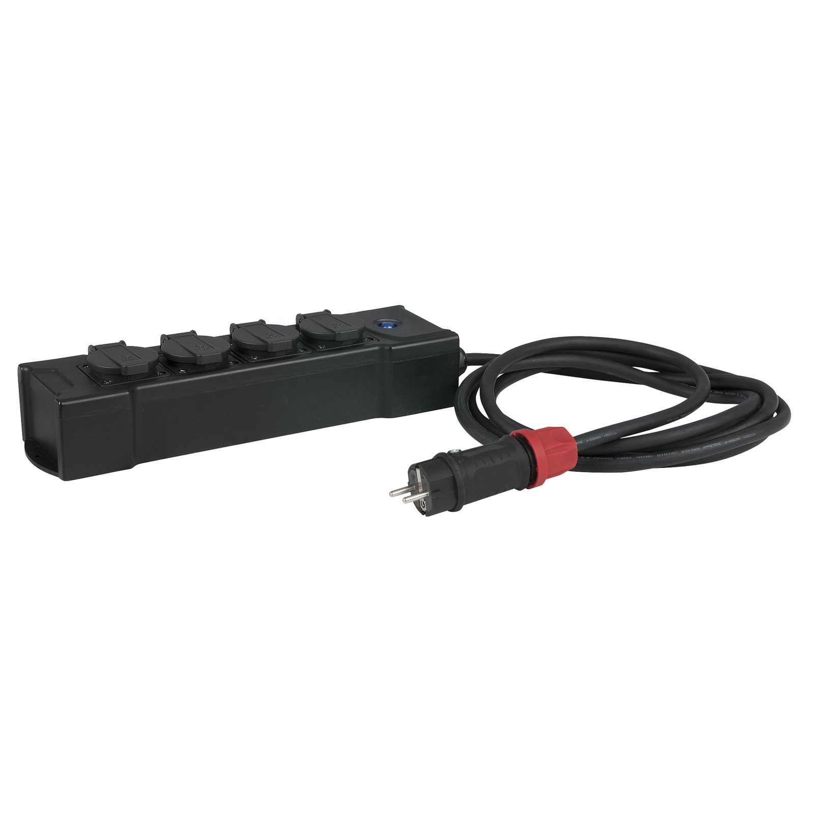 PowerBOX 4C - 6m 3x2.5mm² 4xSchuko - Showgear 90665