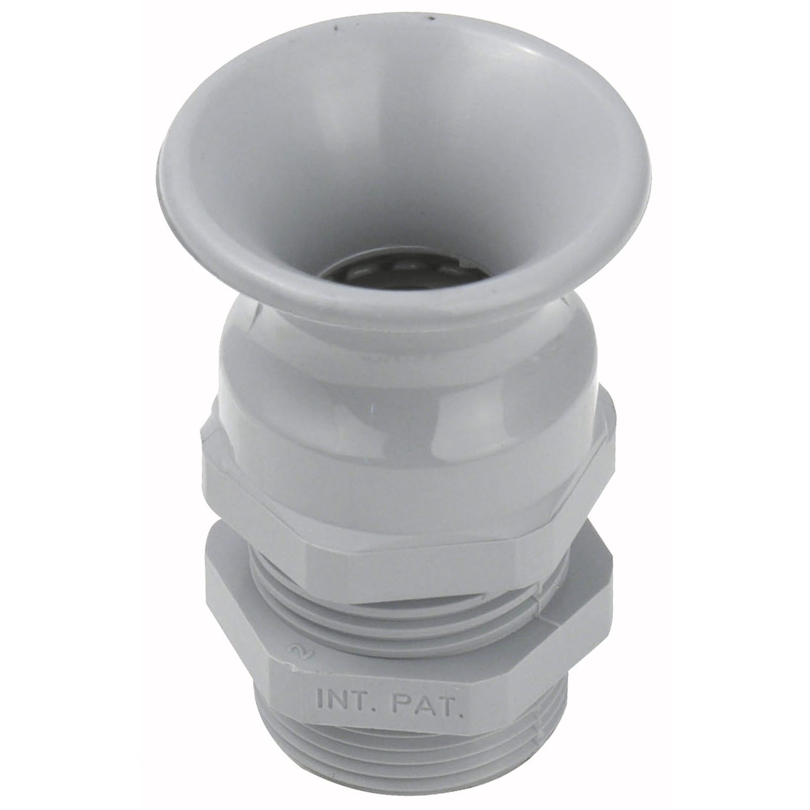 Pressacavo a tromba PG21 Poliammide Grigio IP68 - ILME 90718P