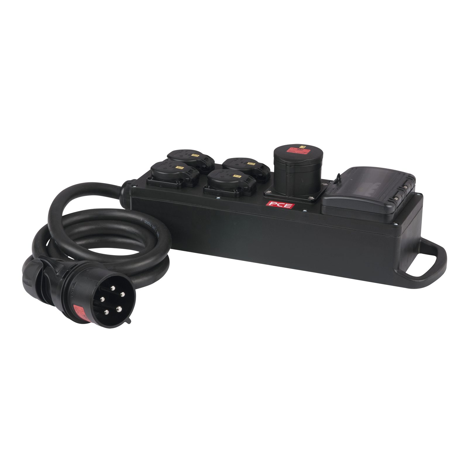 MPD-416CEE Power Splitter CEE 32A 4x Schuko - 1x CEE 16A 5P - PCE 91201